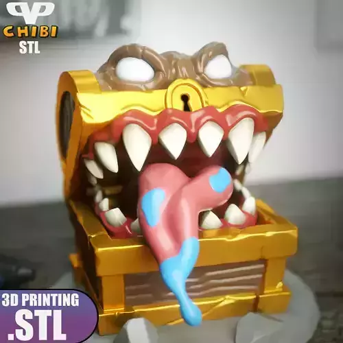 Mimic Chibi STL for 3D Printing ChibiSTL 3DXM