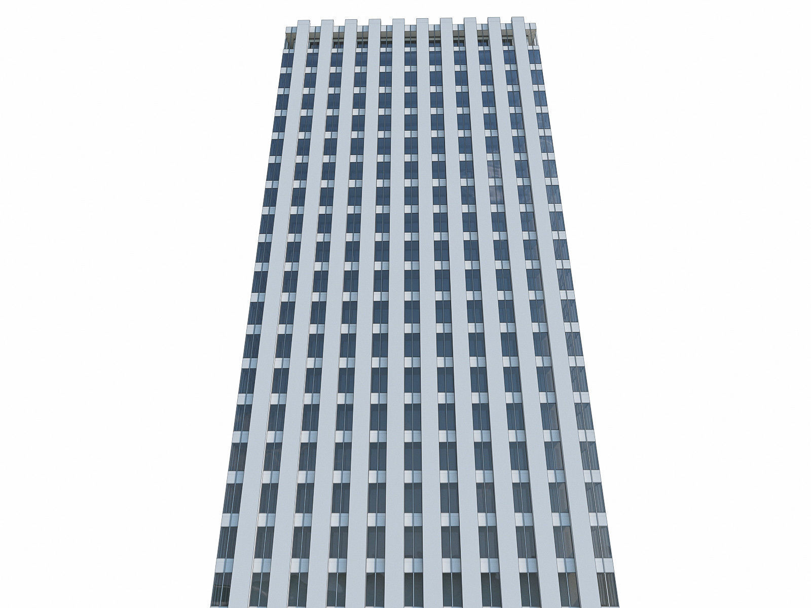 La Defense Buildings Collection Low-poly 3D model_27