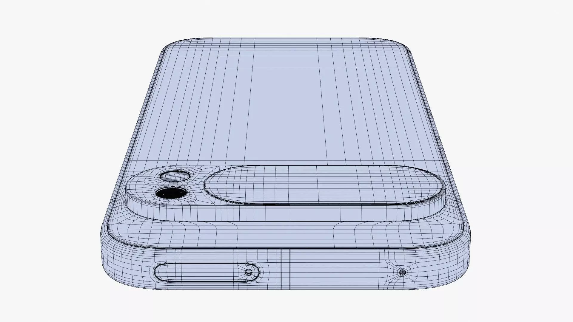 Google Pixel 10 Pro Porcelain Low-poly 3D model_16