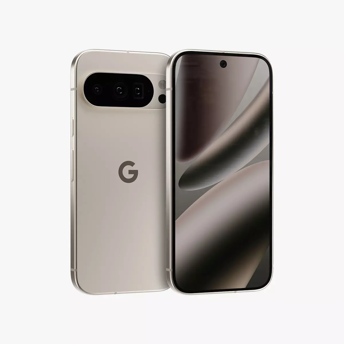 Google Pixel 10 Pro Porcelain Low-poly 3D model_0