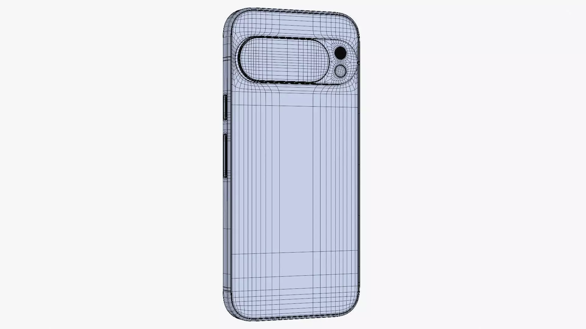 Google Pixel 10 Pro Porcelain Low-poly 3D model_20