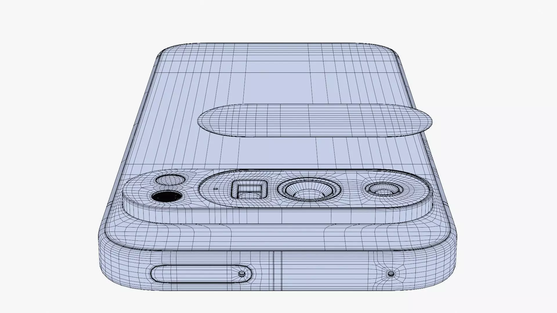 Google Pixel 10 Pro Porcelain Low-poly 3D model_17