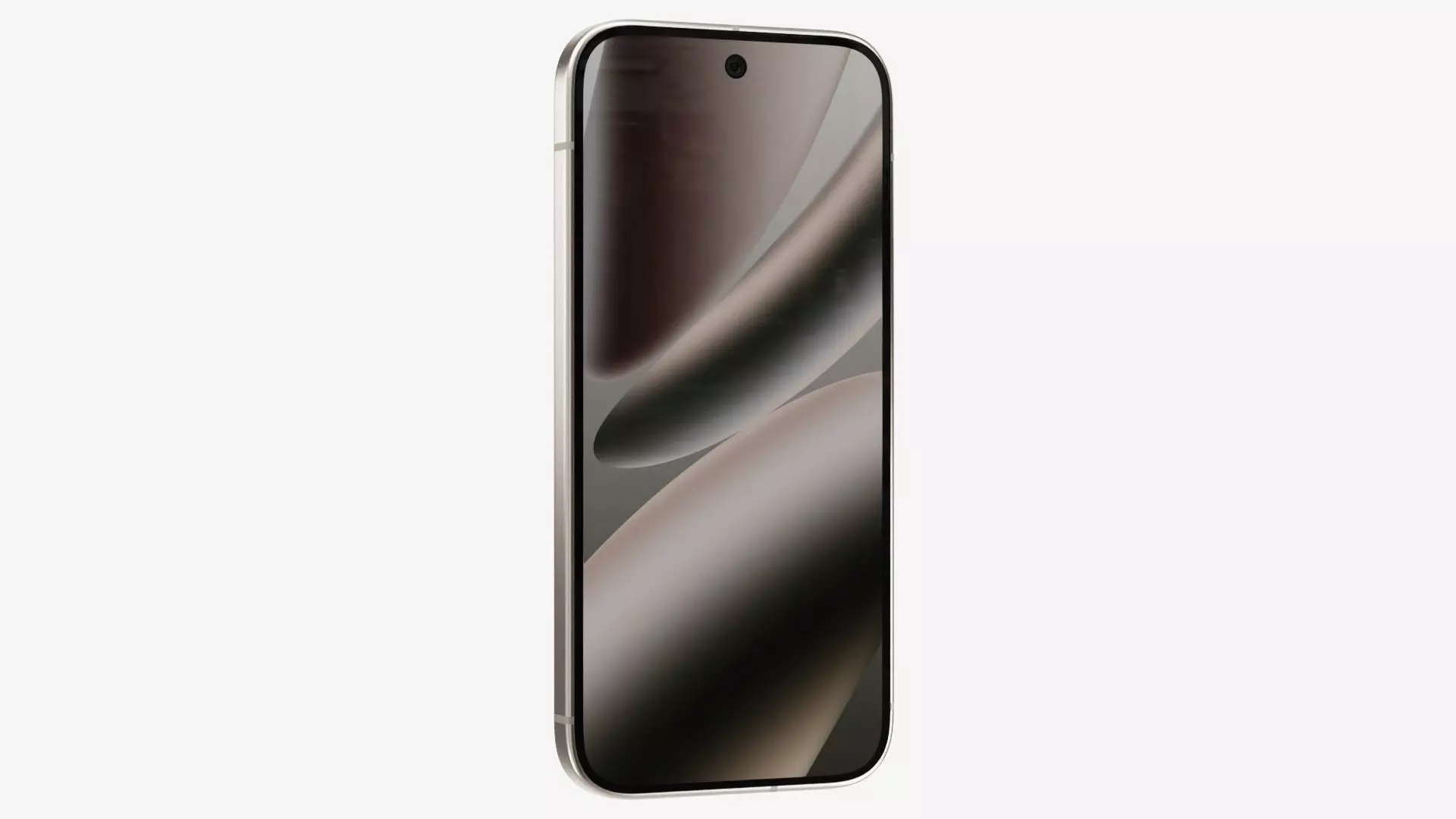 Google Pixel 10 Pro Porcelain Low-poly 3D model_9