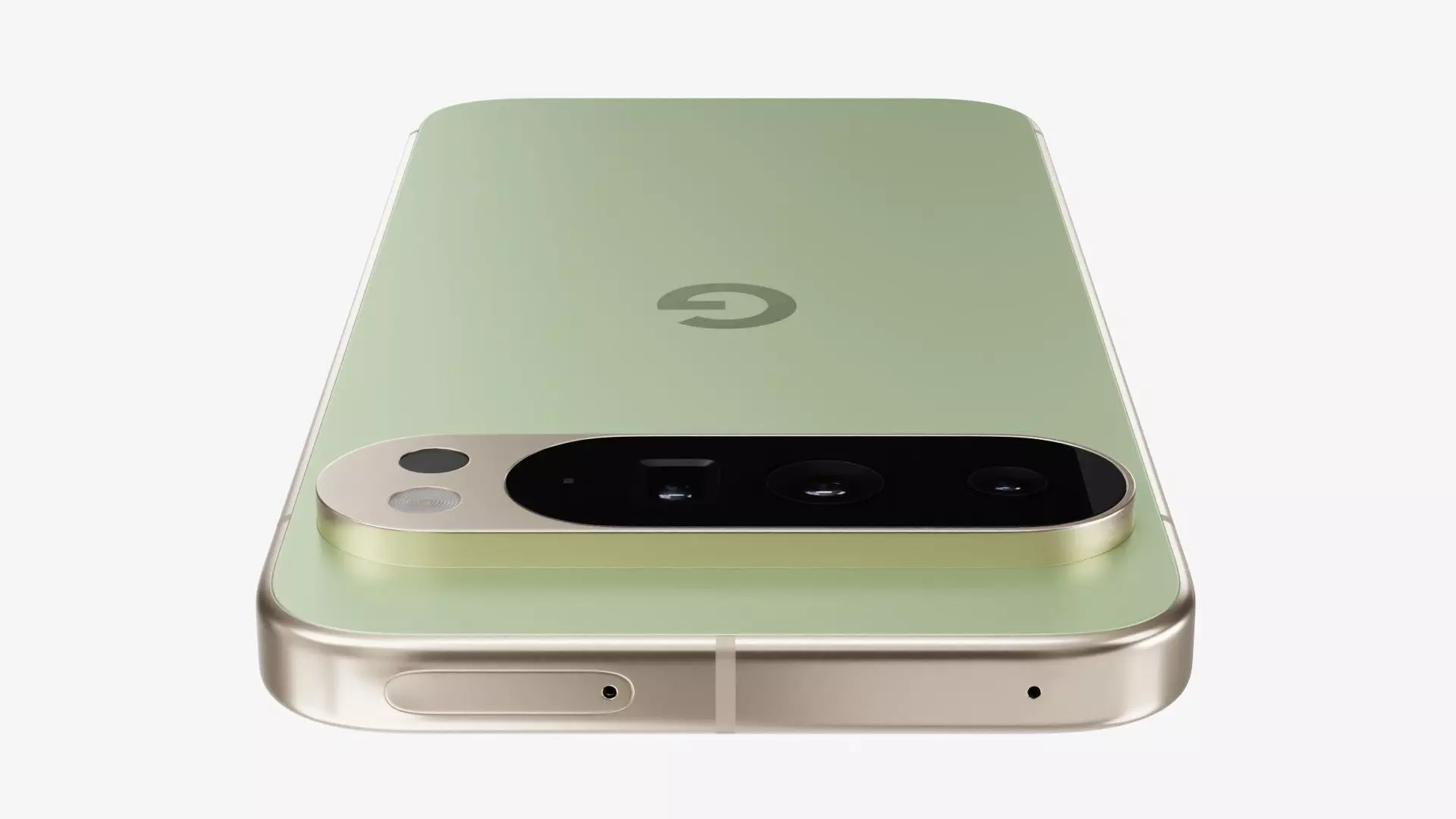 Google Pixel 10 Pro XL Jade Low-poly 3D model_4