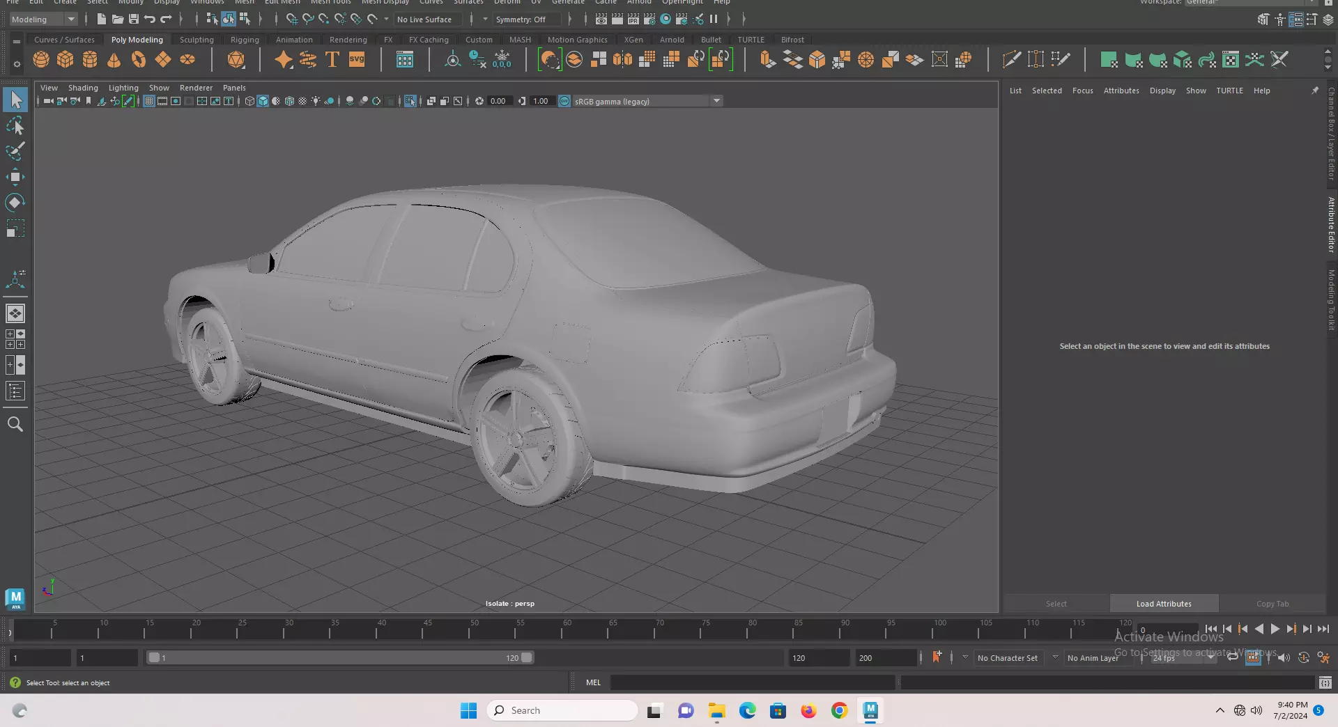 1995 Nissan Maxima RC Body Shell and Scale Model 3D print model_13