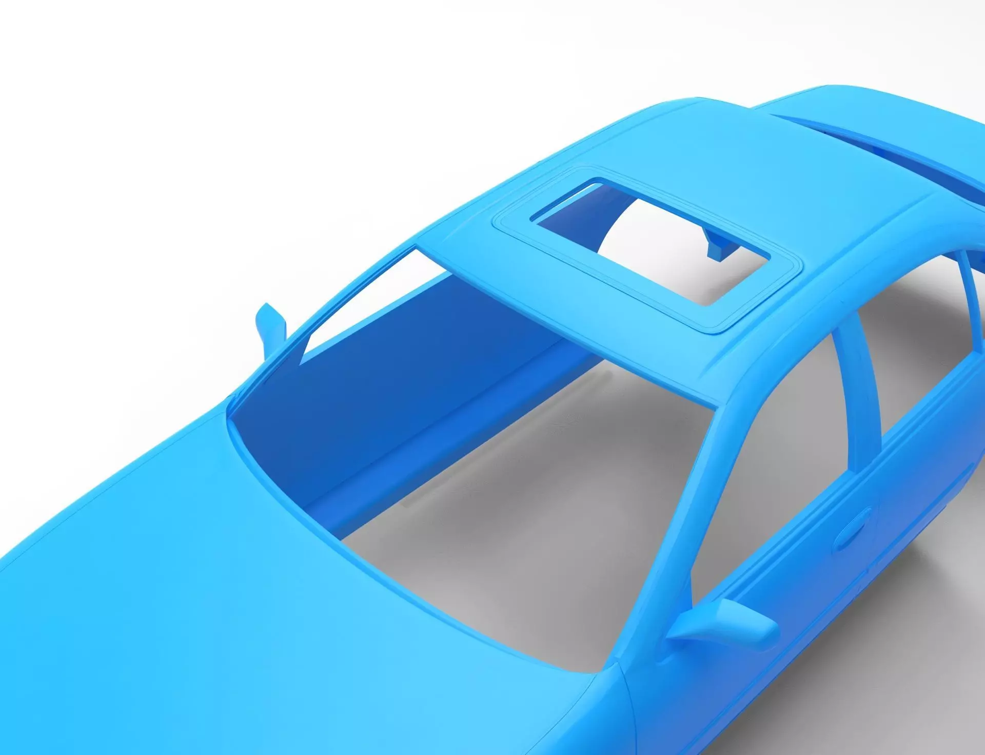 1995 Nissan Maxima RC Body Shell and Scale Model 3D print model_6