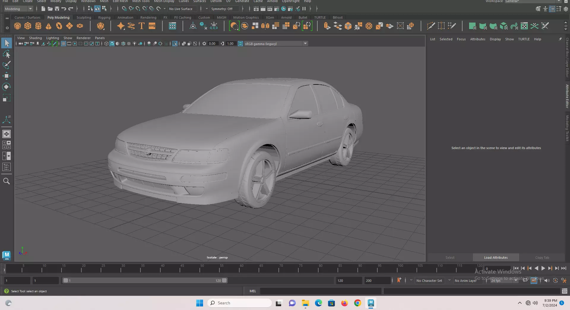 1995 Nissan Maxima RC Body Shell and Scale Model 3D print model_12