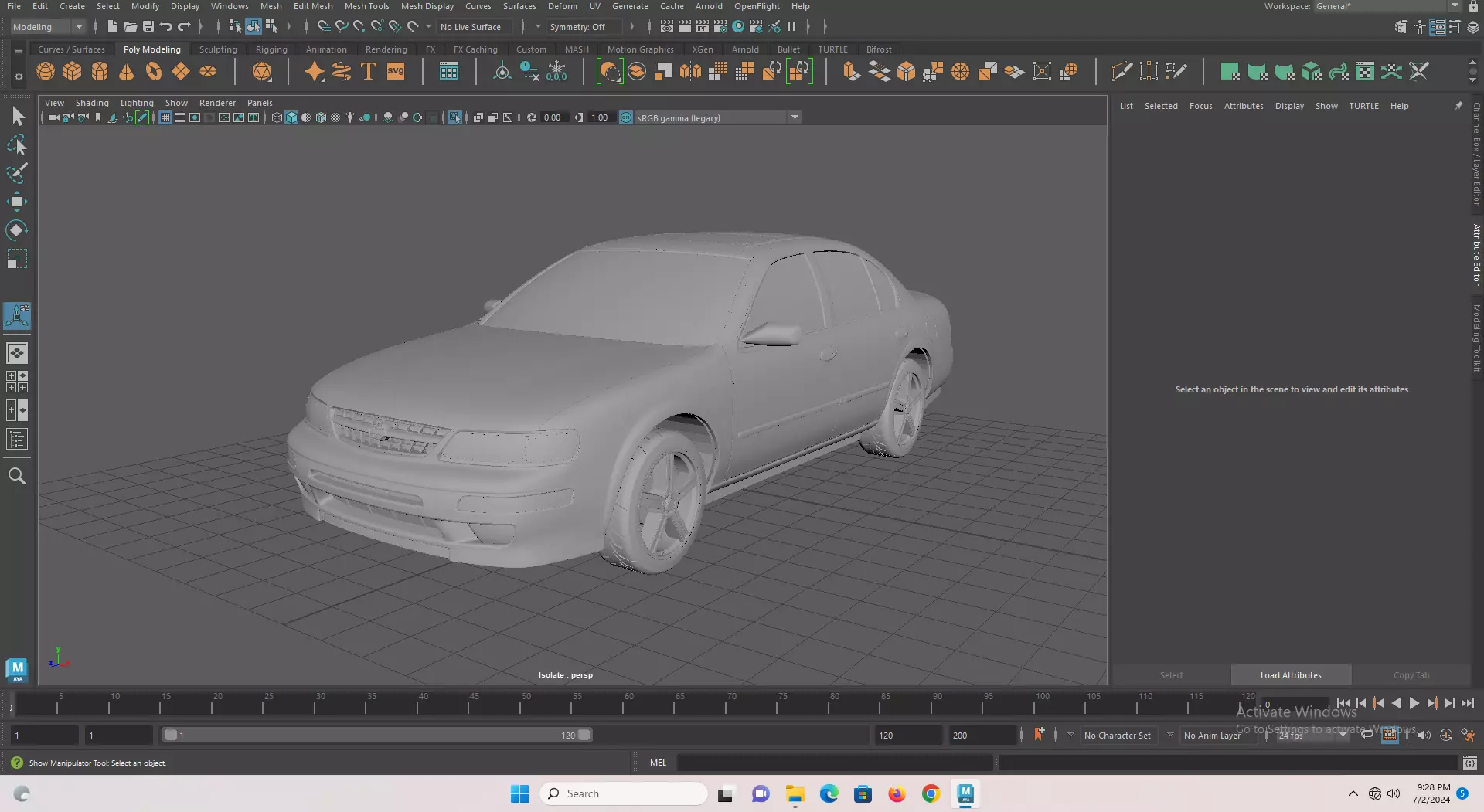 1995 Nissan Maxima RC Body Shell and Scale Model 3D print model_11