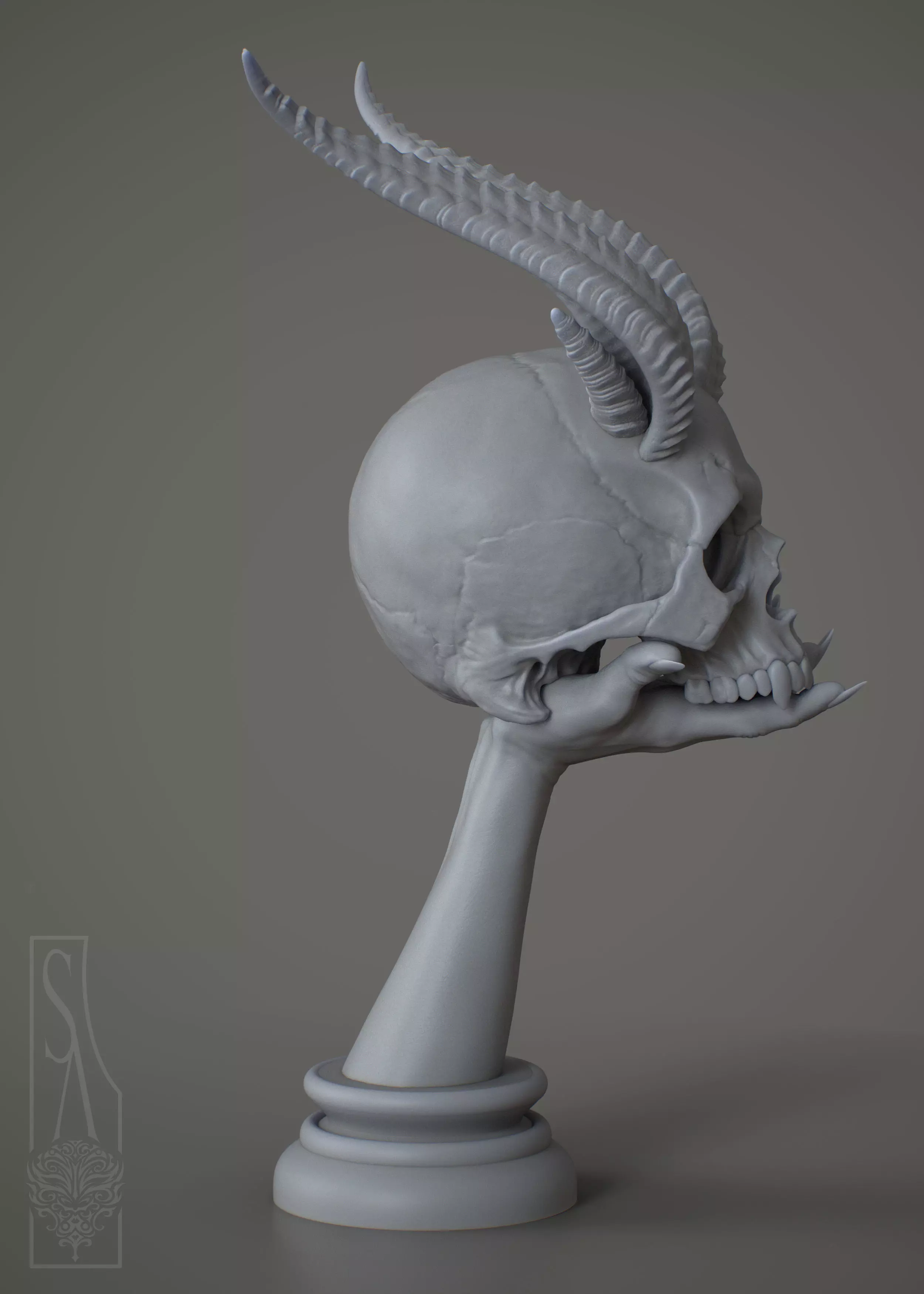 TAME THE DEMON - 3DPrintable Model 3D print model_9