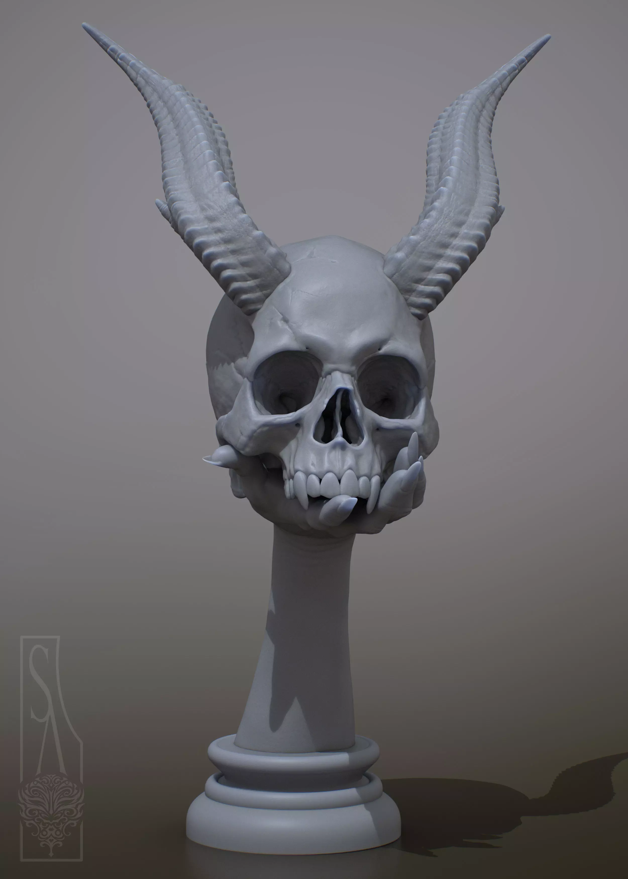 TAME THE DEMON - 3DPrintable Model 3D print model_4