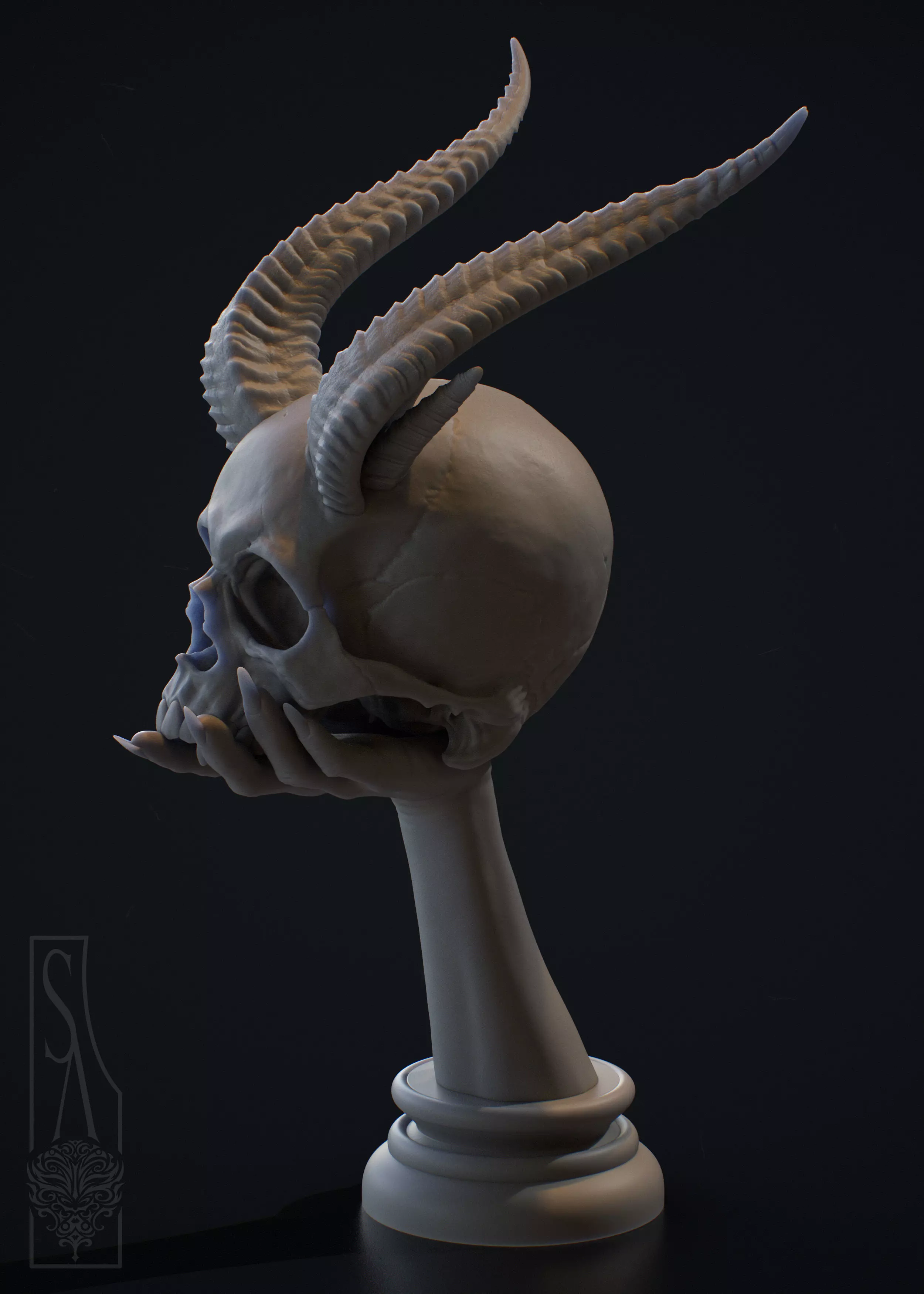 TAME THE DEMON - 3DPrintable Model 3D print model_0