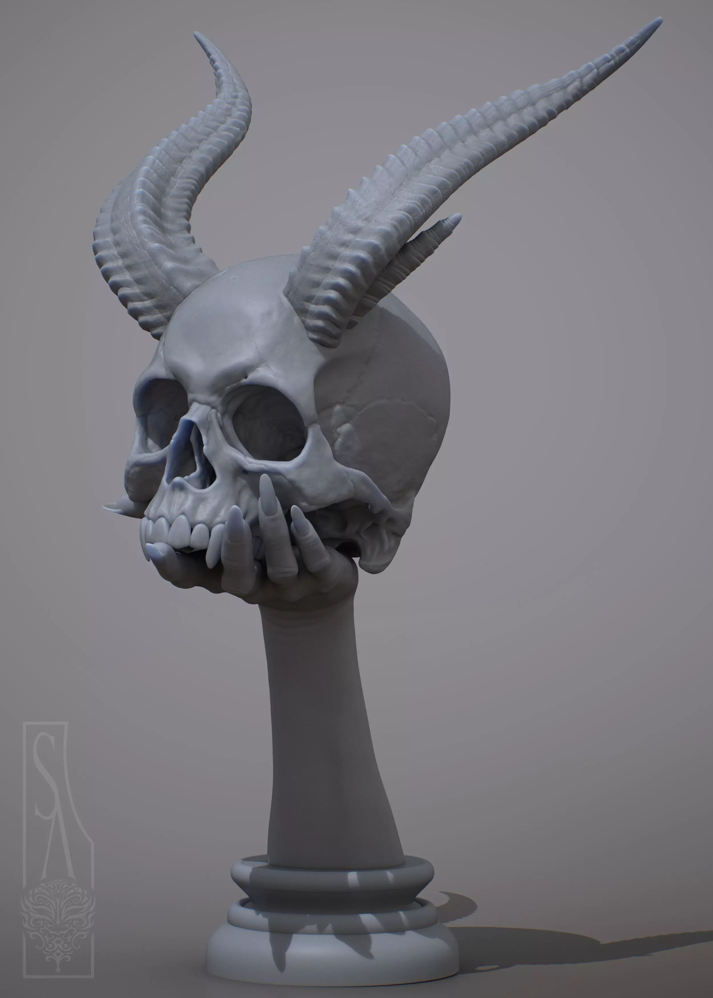 TAME THE DEMON - 3DPrintable Model 3D print model_2