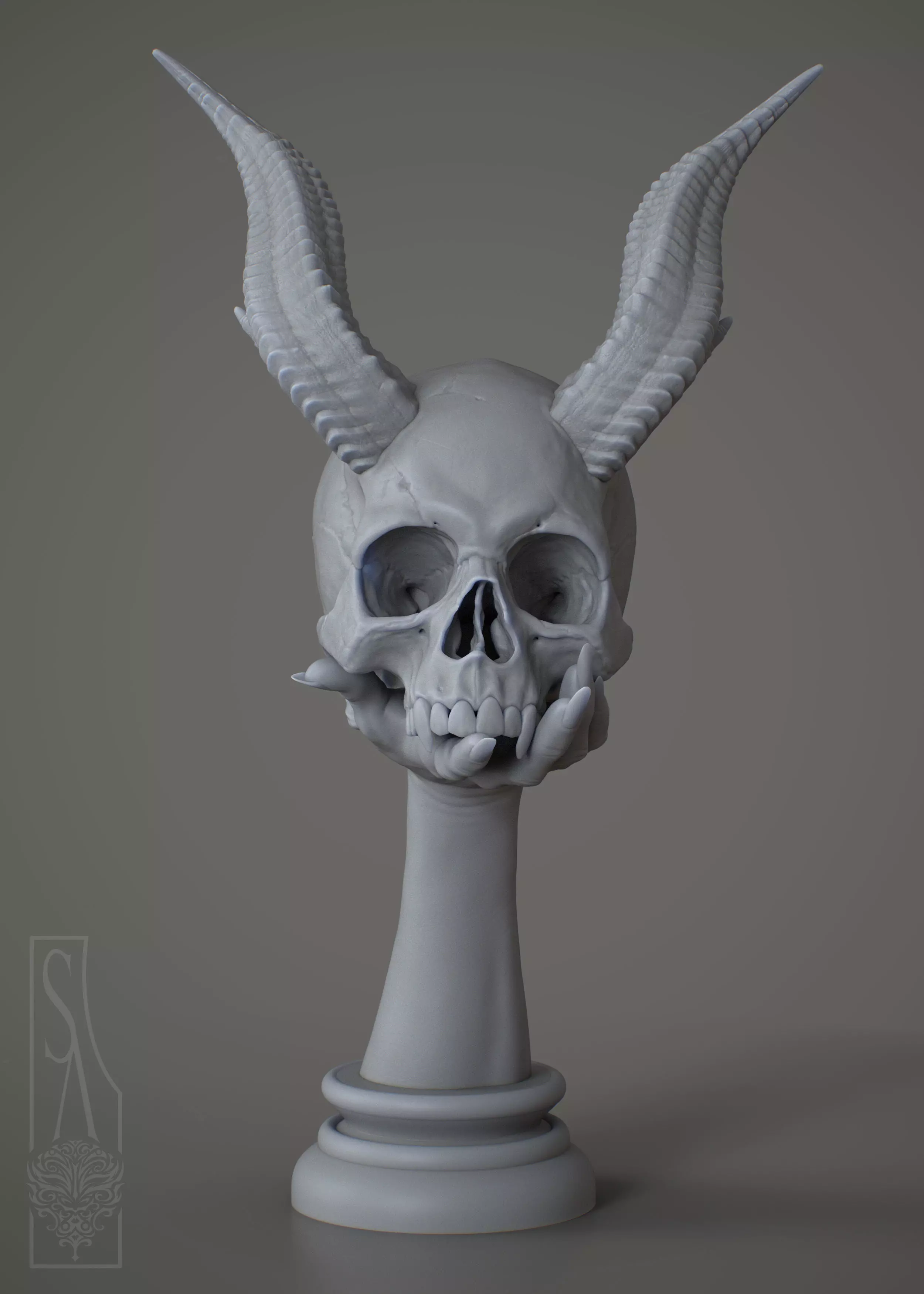 TAME THE DEMON - 3DPrintable Model 3D print model_6