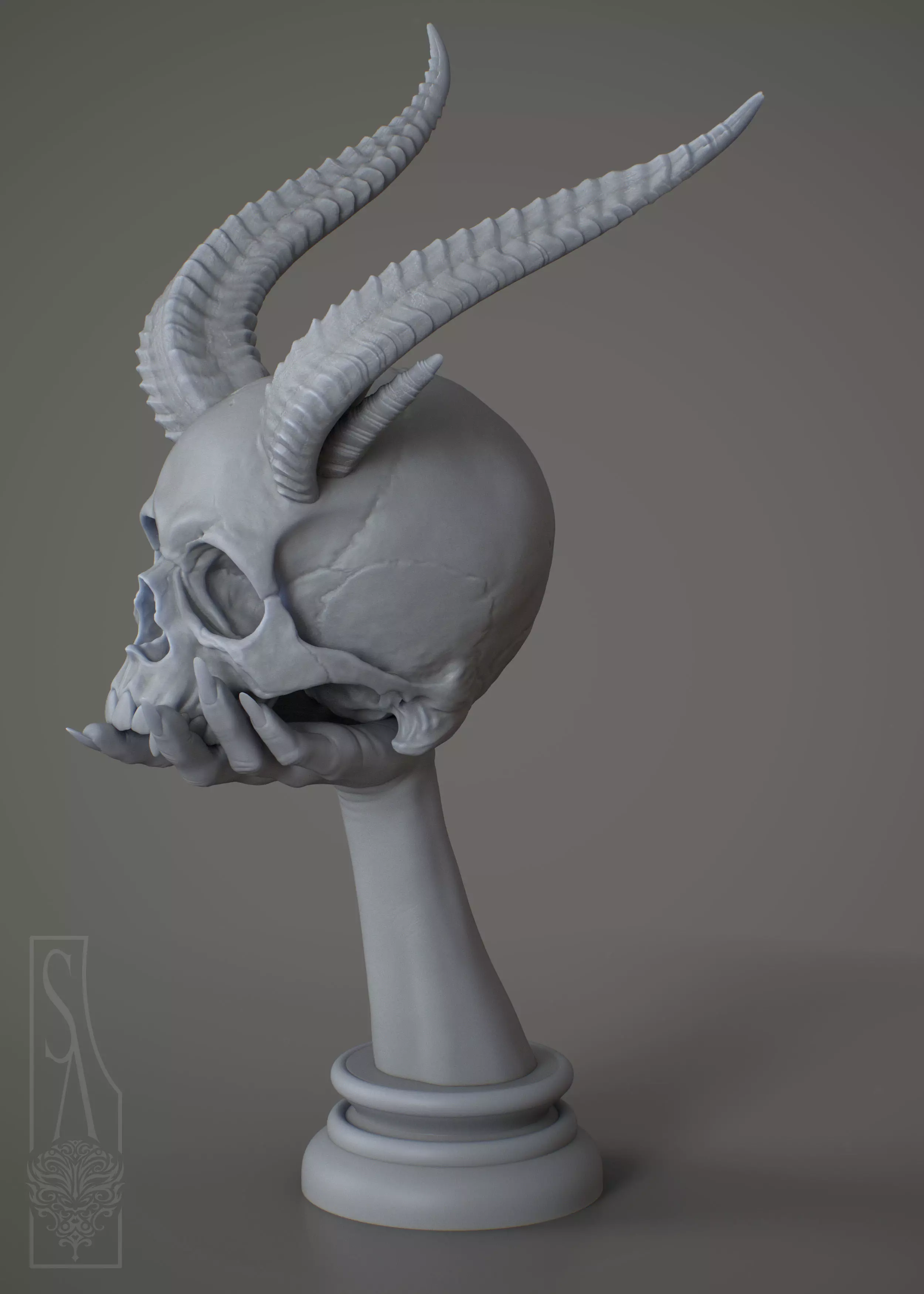 TAME THE DEMON - 3DPrintable Model 3D print model_8