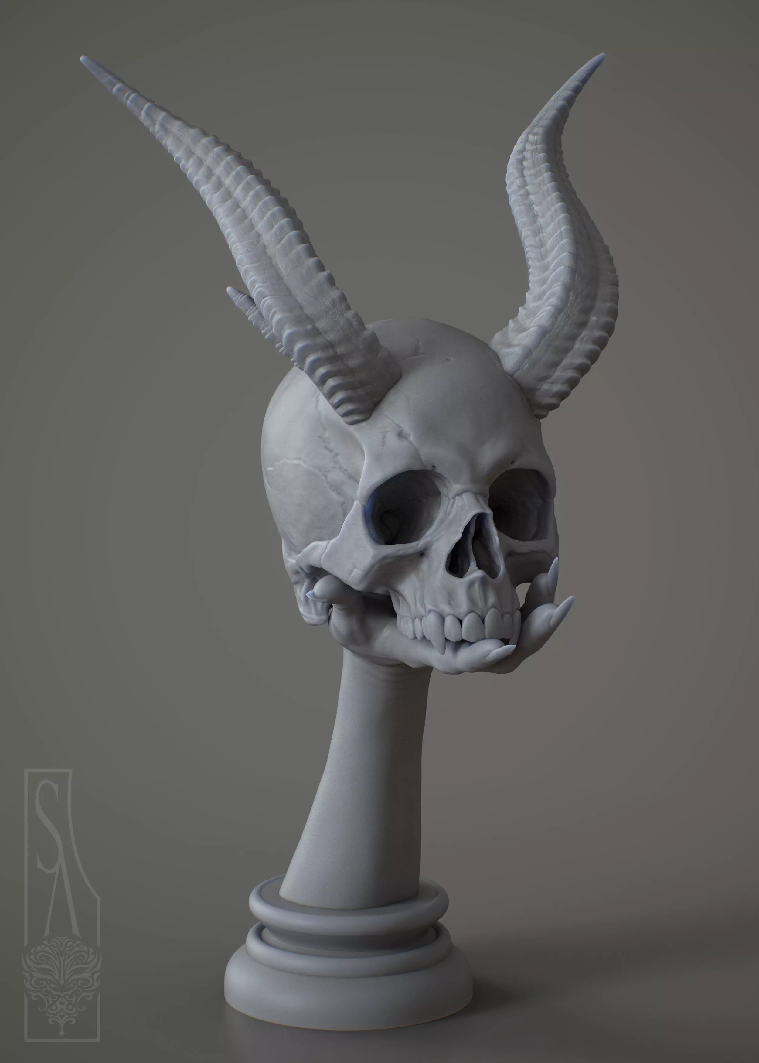 TAME THE DEMON - 3DPrintable Model 3D print model_5