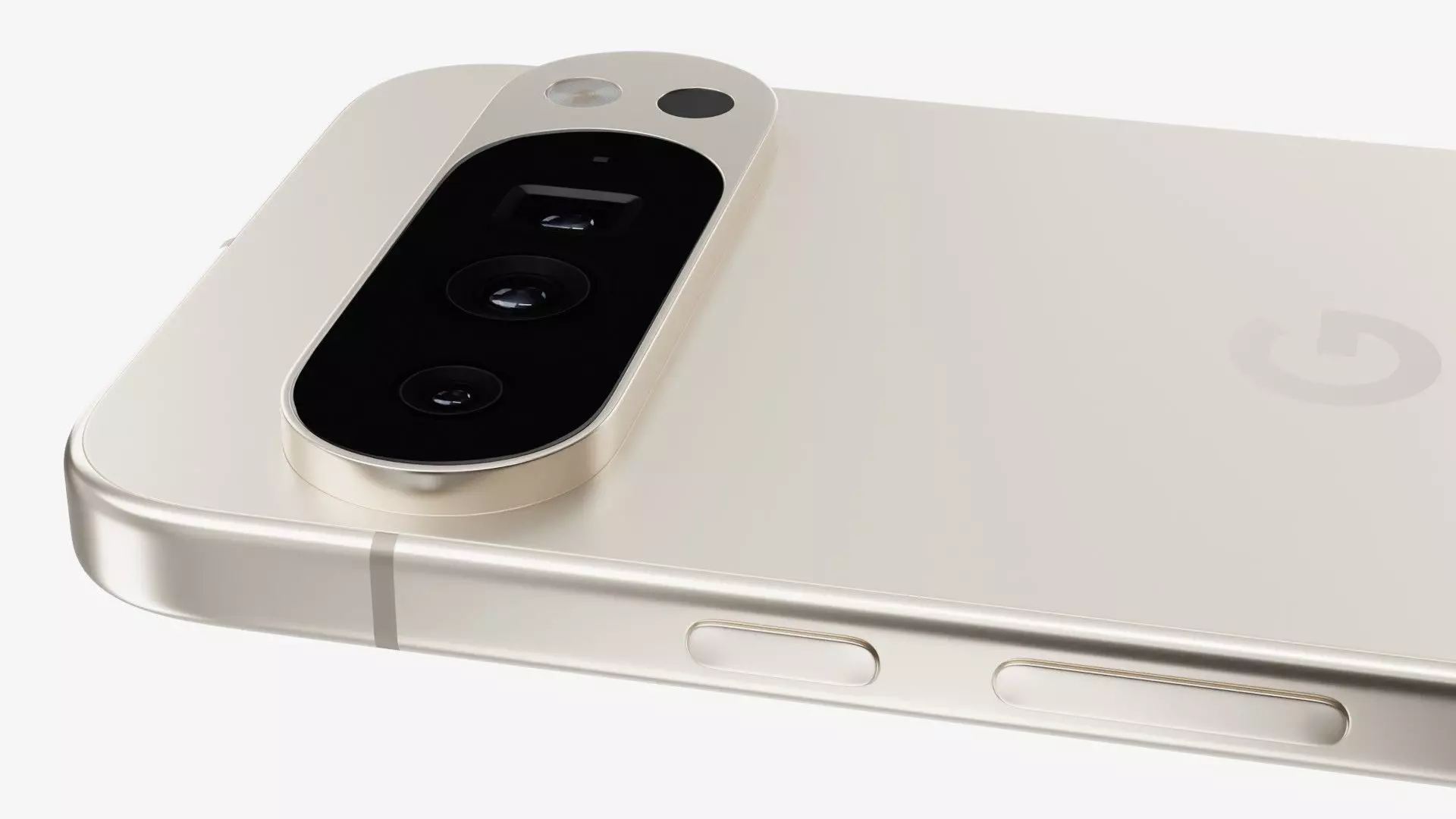 Google Pixel 10 Pro XL Porcelain Low-poly 3D model_5