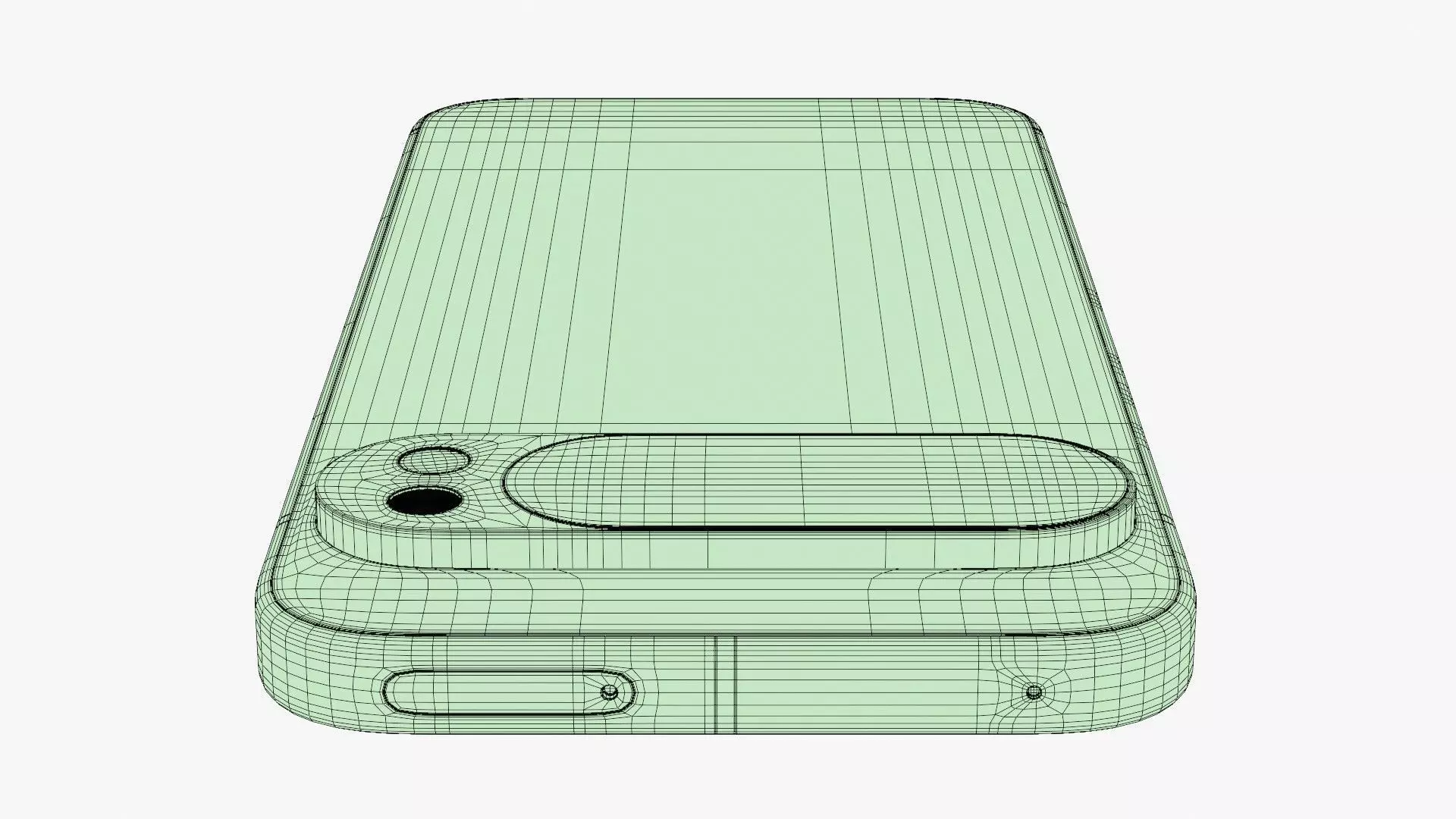 Google Pixel 10 Pro XL Porcelain Low-poly 3D model_16