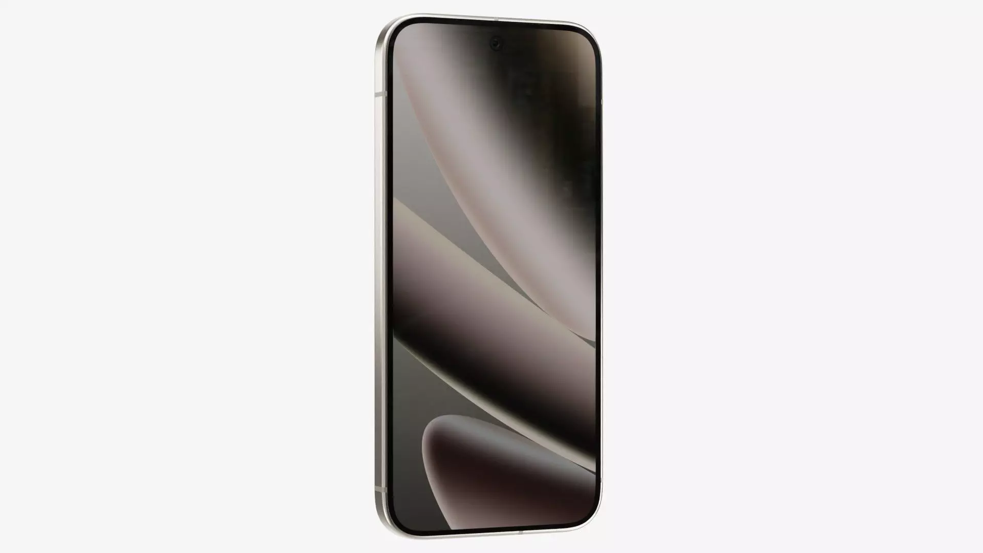 Google Pixel 10 Pro XL Porcelain Low-poly 3D model_9