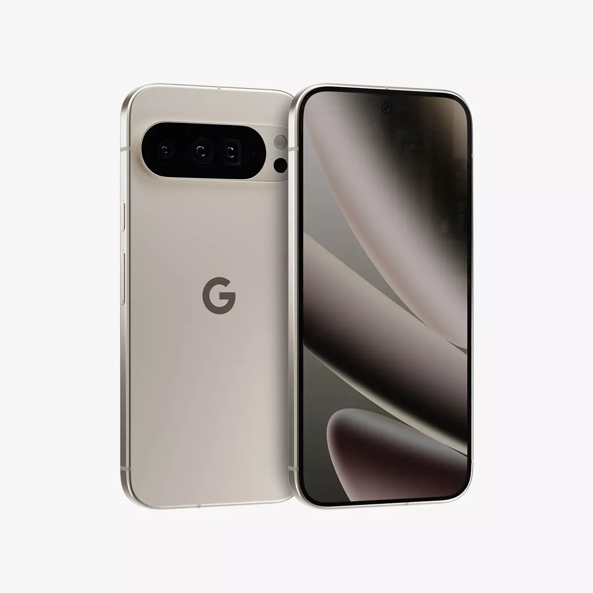 Google Pixel 10 Pro XL Porcelain Low-poly 3D model_0