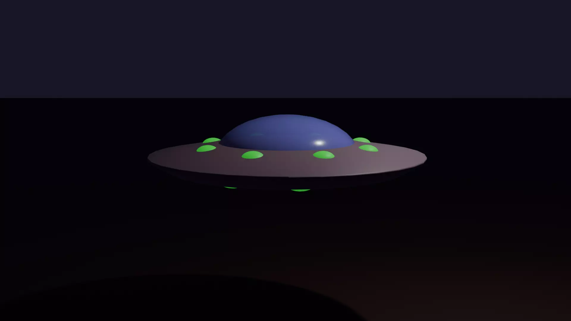 Unidentified flying object 3D model_0