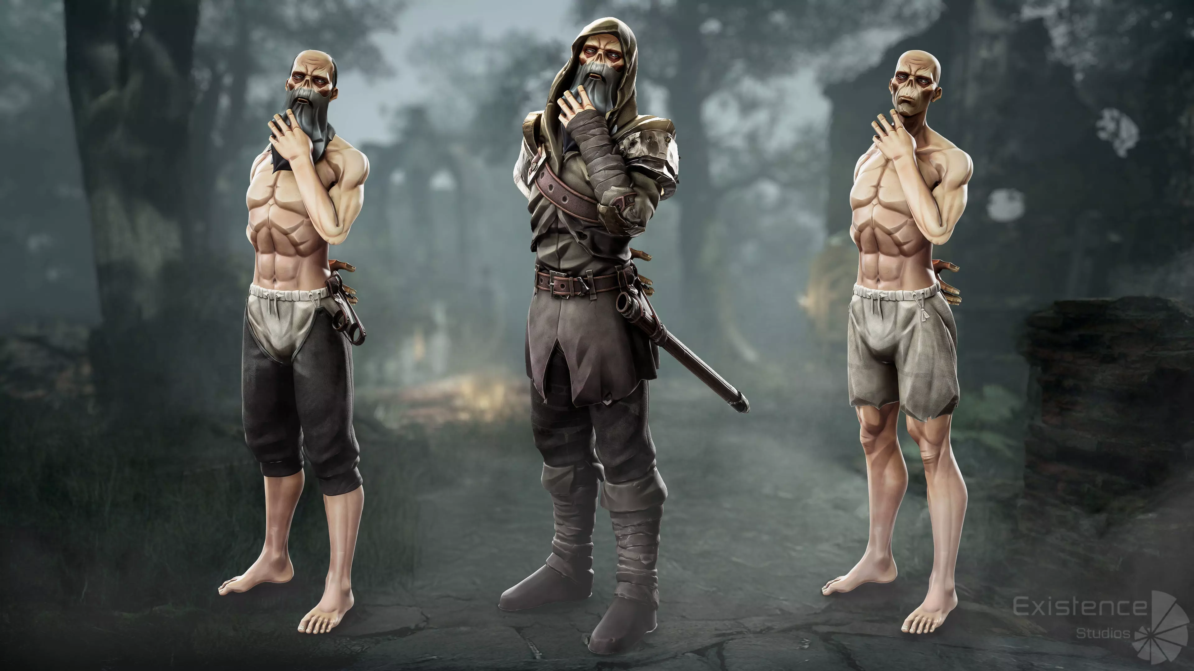 Creatures and Characters - 24x - Stylized Fantasy Mega Bundle Low-poly 3D model_38