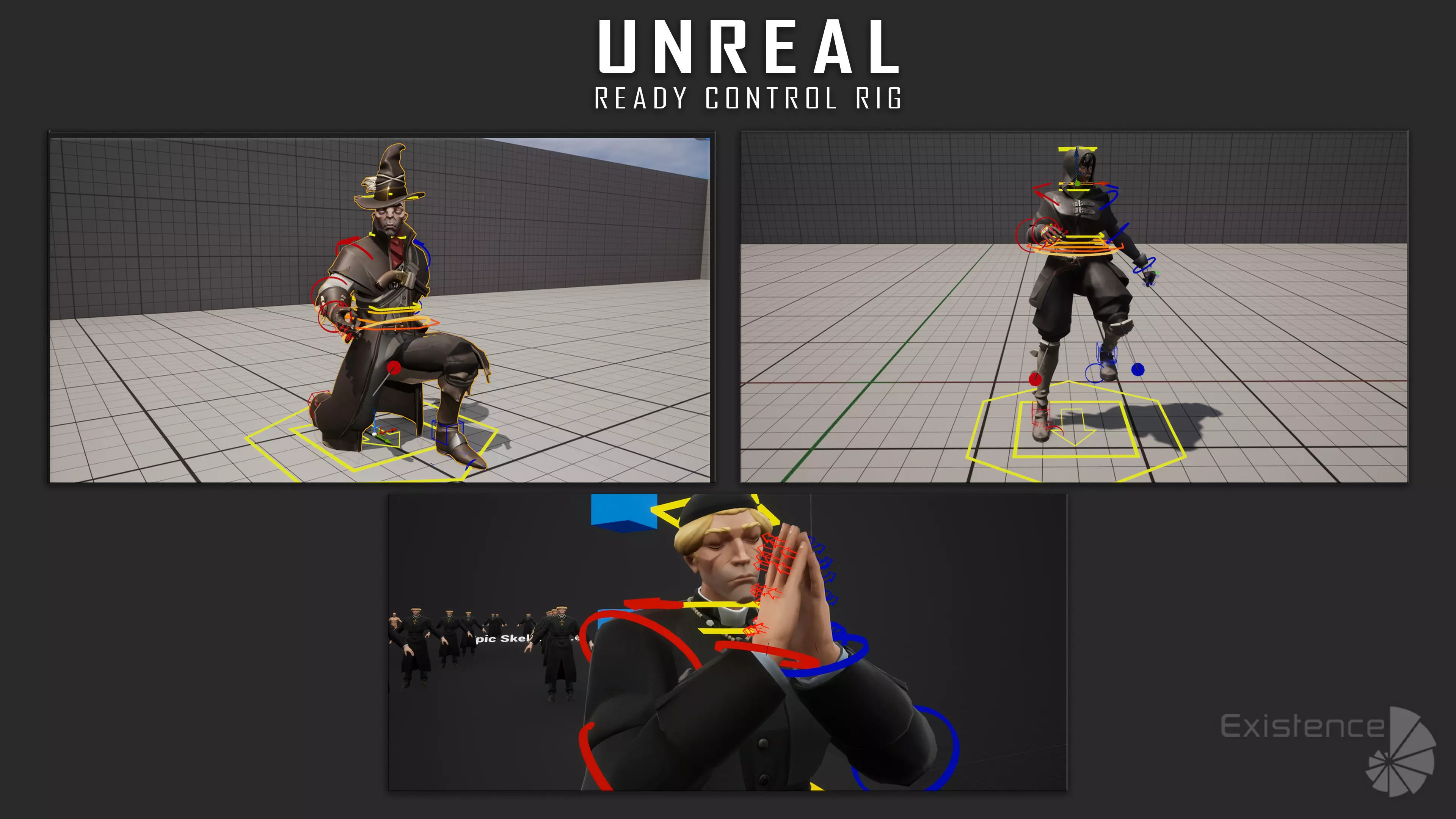 Creatures and Characters - 24x - Stylized Fantasy Mega Bundle Low-poly 3D model_37