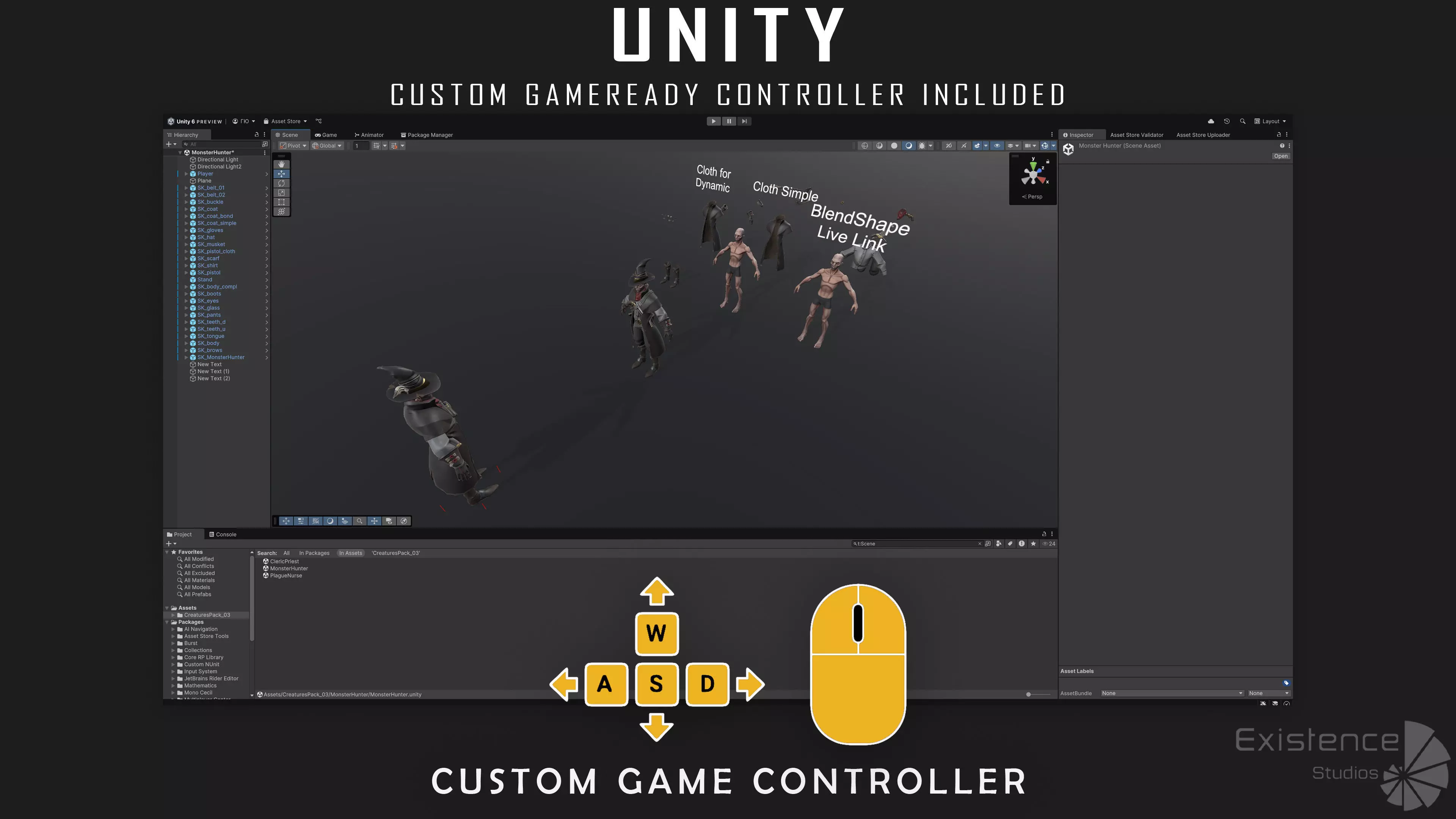 Creatures and Characters - 24x - Stylized Fantasy Mega Bundle Low-poly 3D model_53