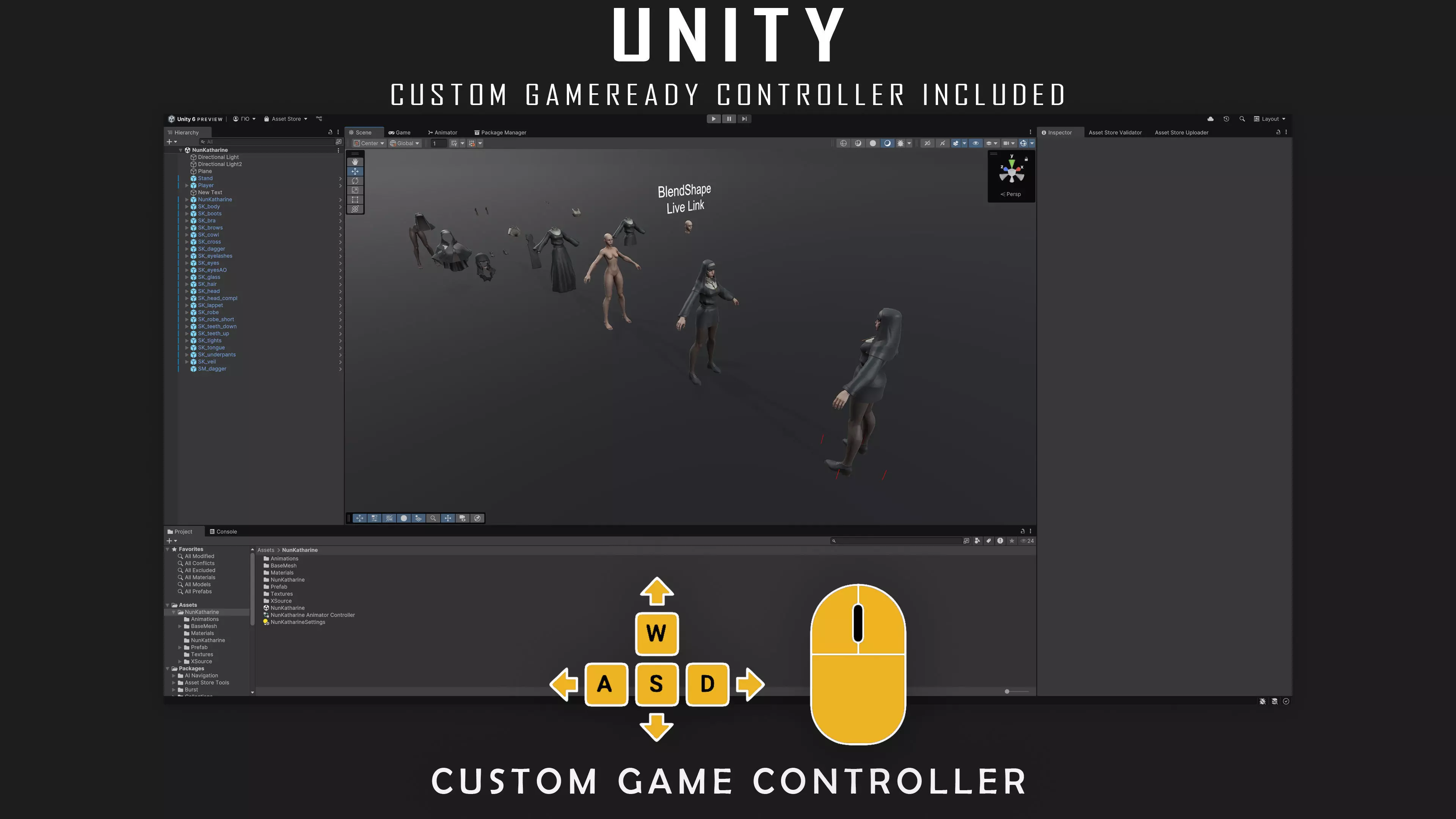 Creatures and Characters - 24x - Stylized Fantasy Mega Bundle Low-poly 3D model_57