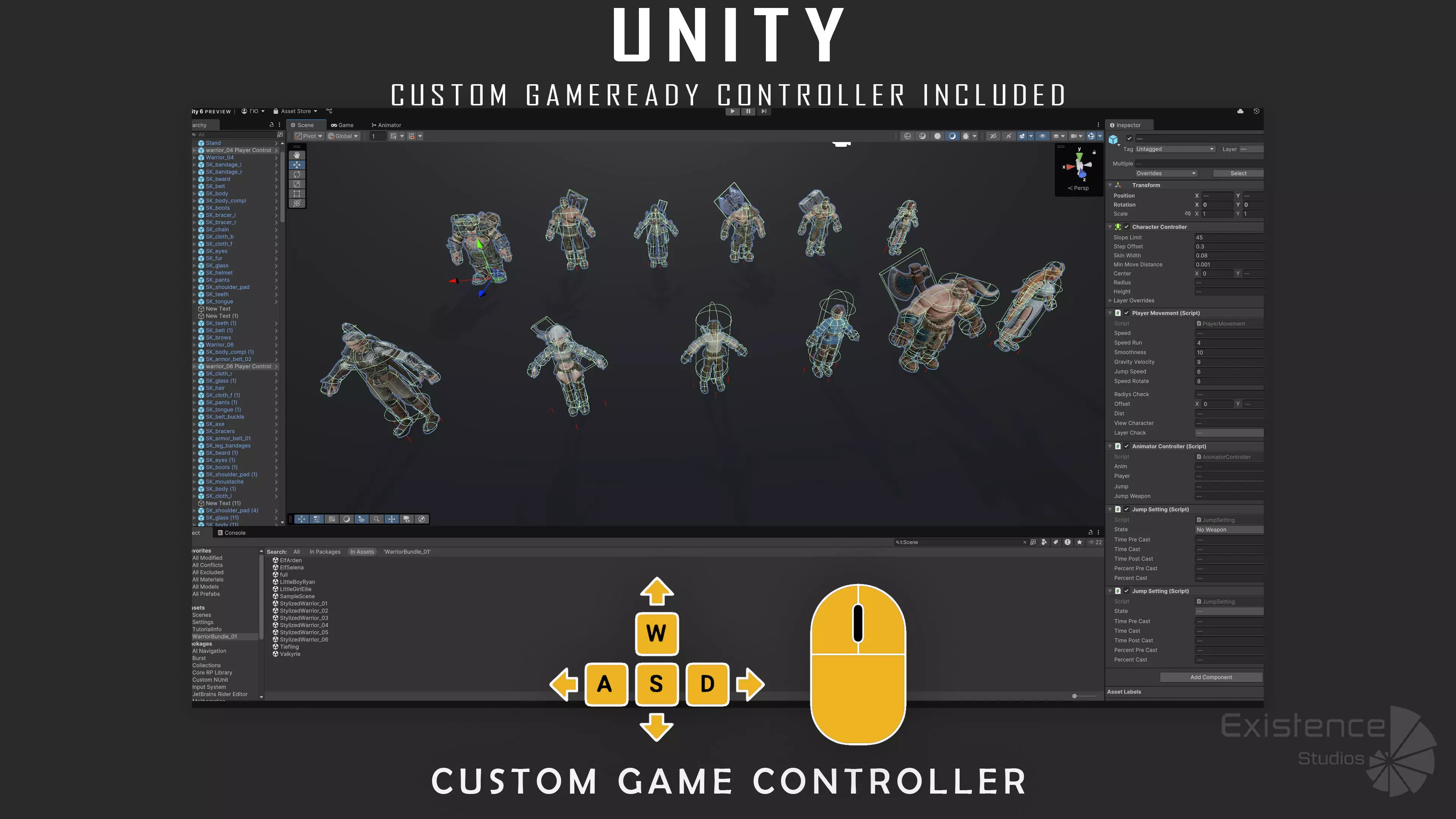 Creatures and Characters - 24x - Stylized Fantasy Mega Bundle Low-poly 3D model_48