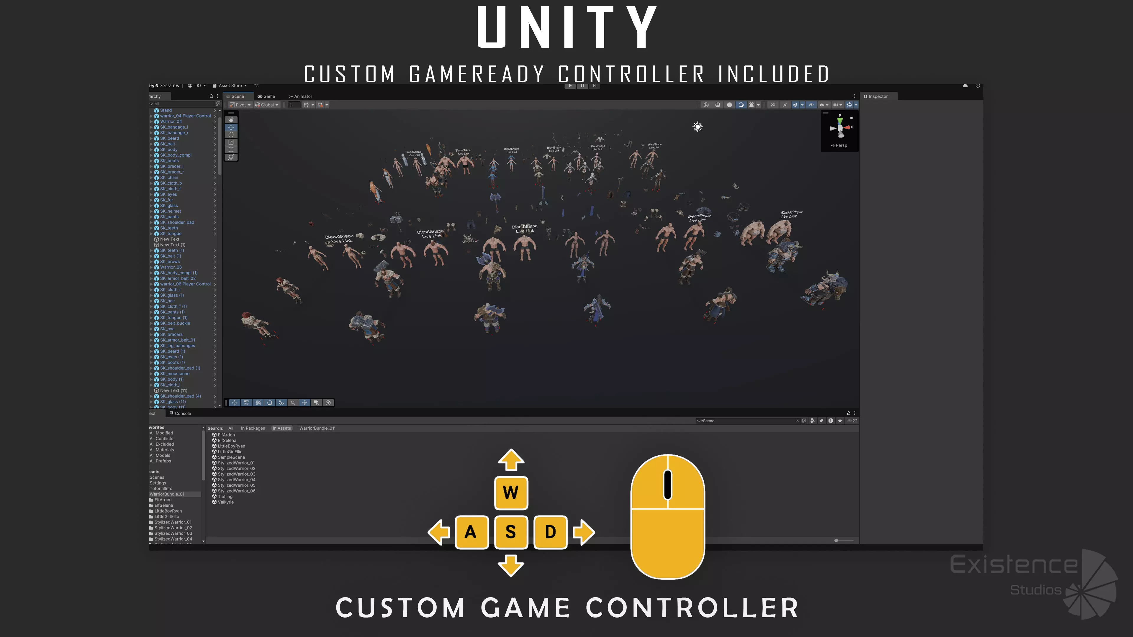 Creatures and Characters - 24x - Stylized Fantasy Mega Bundle Low-poly 3D model_42