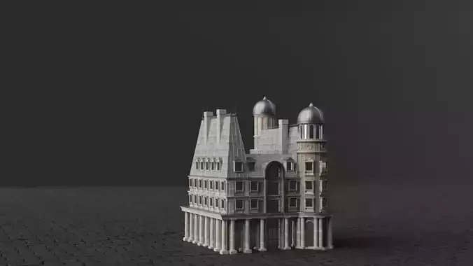 Classical European Building - House 18