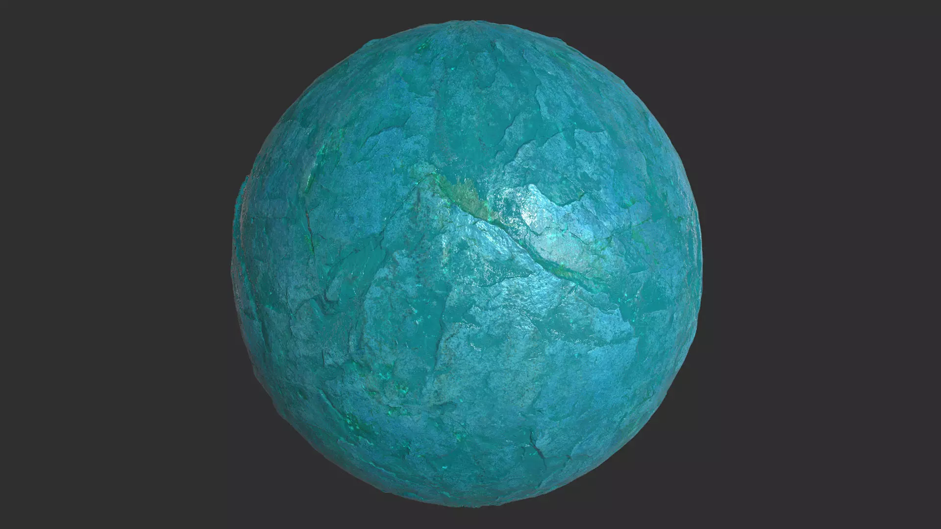 Blue Green Gemstone Pbr 4k Textures  Texture_0