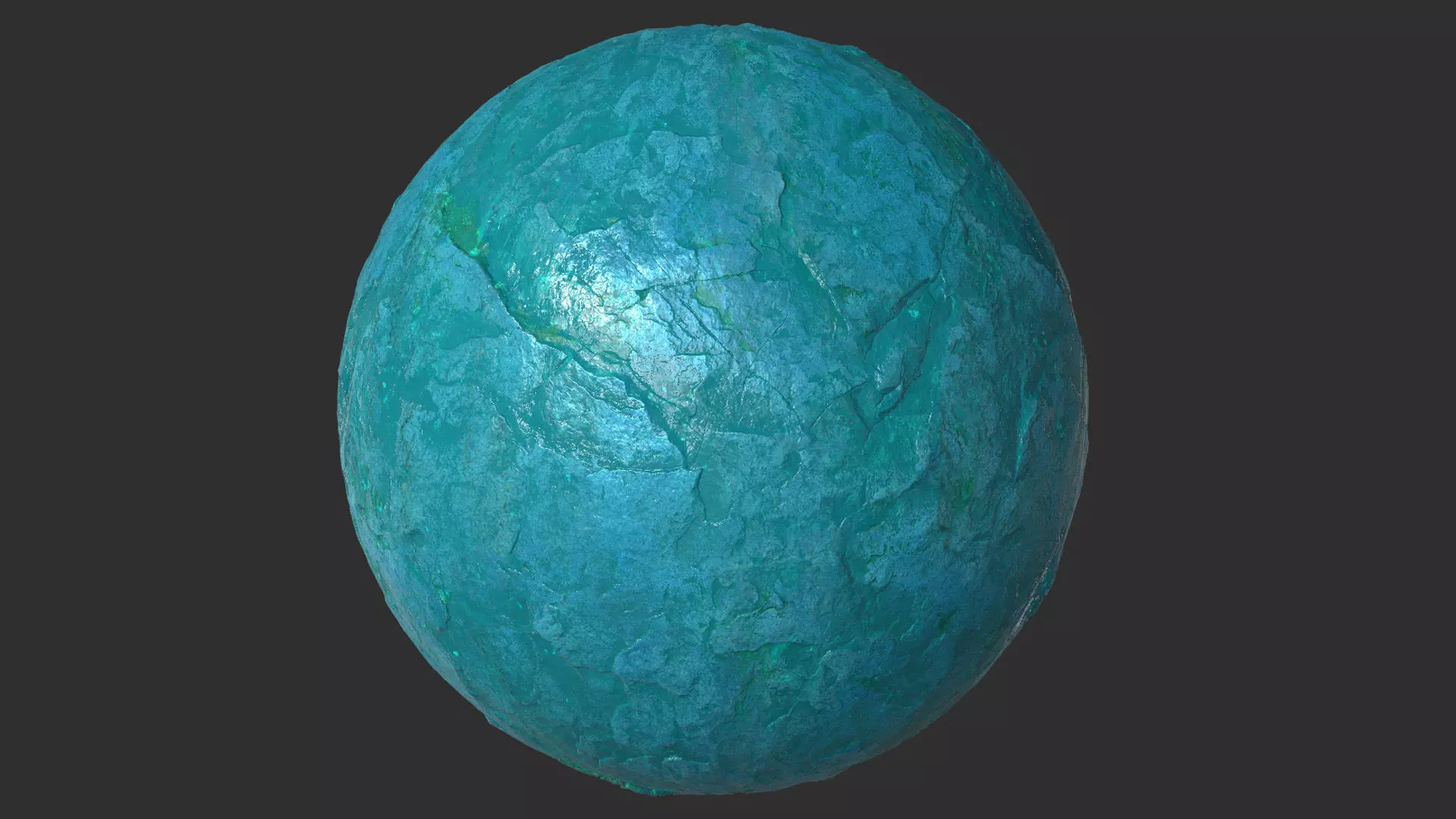 Blue Green Gemstone Pbr 4k Textures  Texture_4
