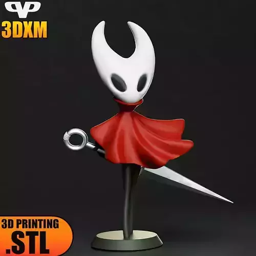 Silksong Hornet Chibi Chibi STL for 3D Printing 3DXM ChibiSTL