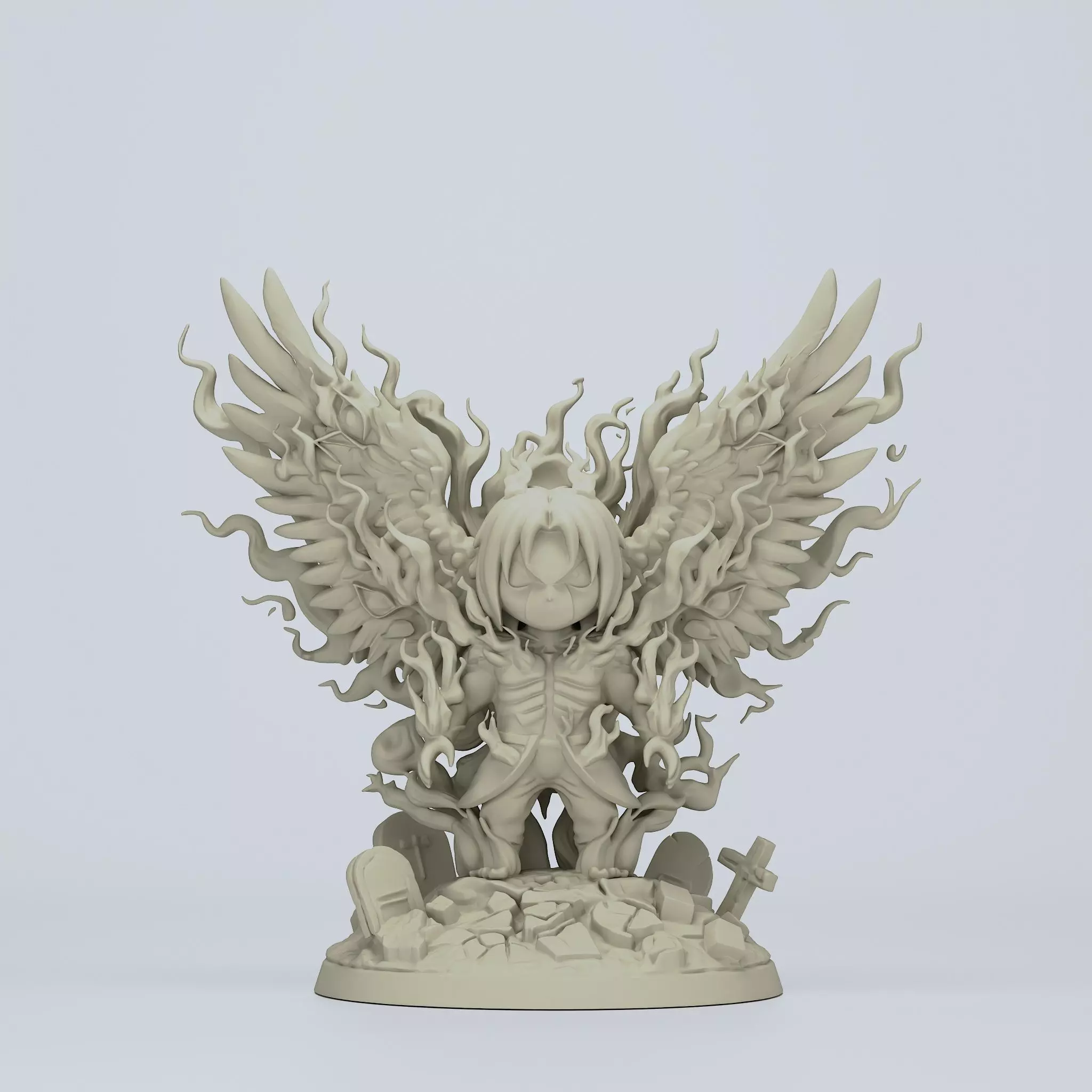 itachi Uchiha Dark Shinobi 3D print model_1