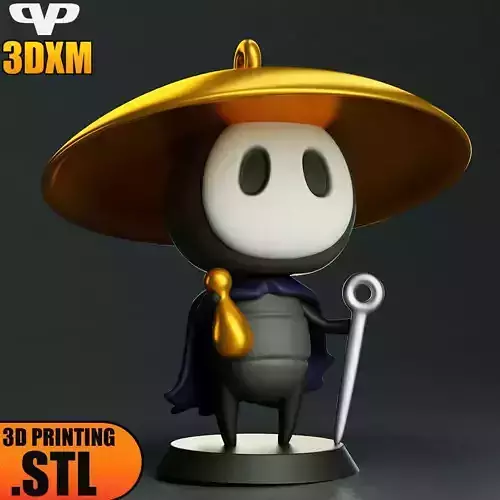 Sherma Silksong Chibi STL for 3D Printing 3DXM ChibiSTL