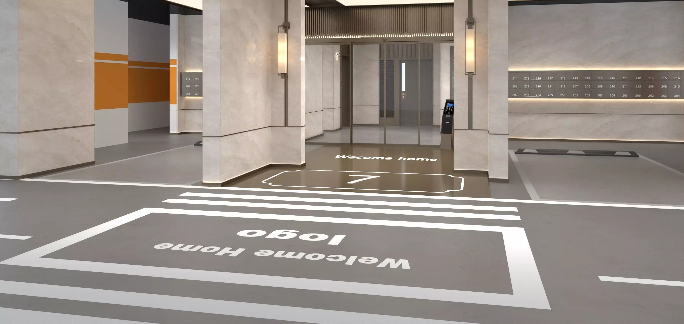 Modern Luxury Car Park - Garage 3D model_1