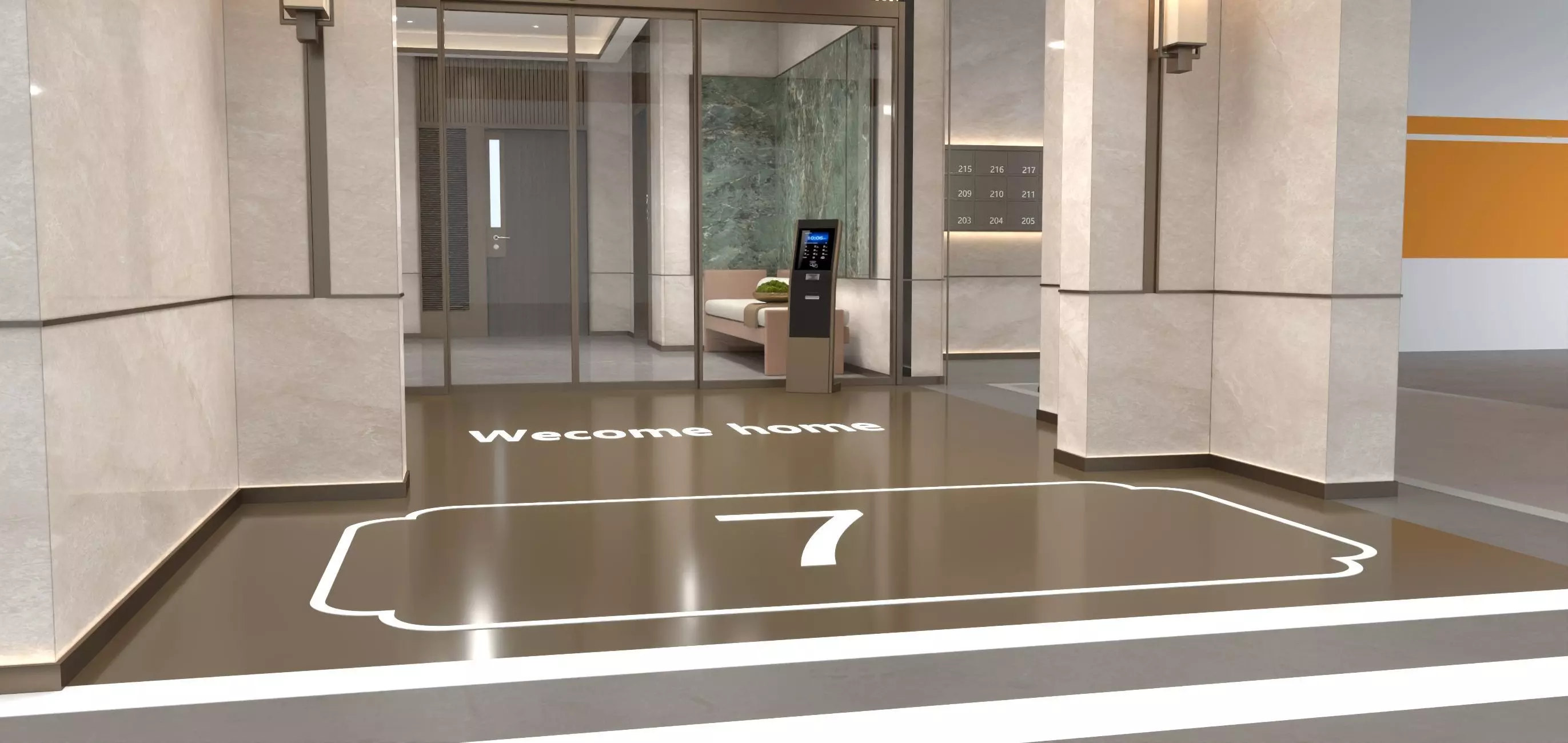 Modern Luxury Car Park - Garage 3D model_3