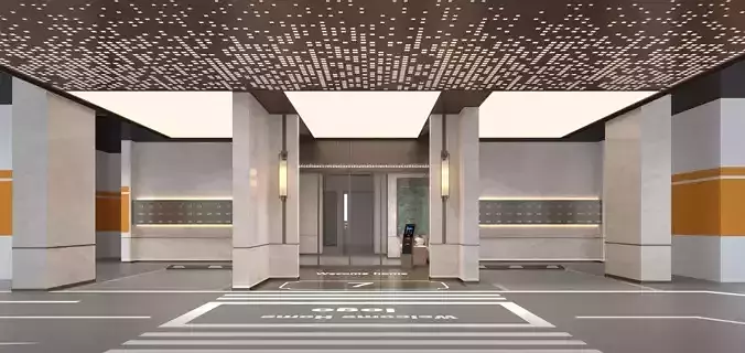 Modern Luxury Car Park - Garage