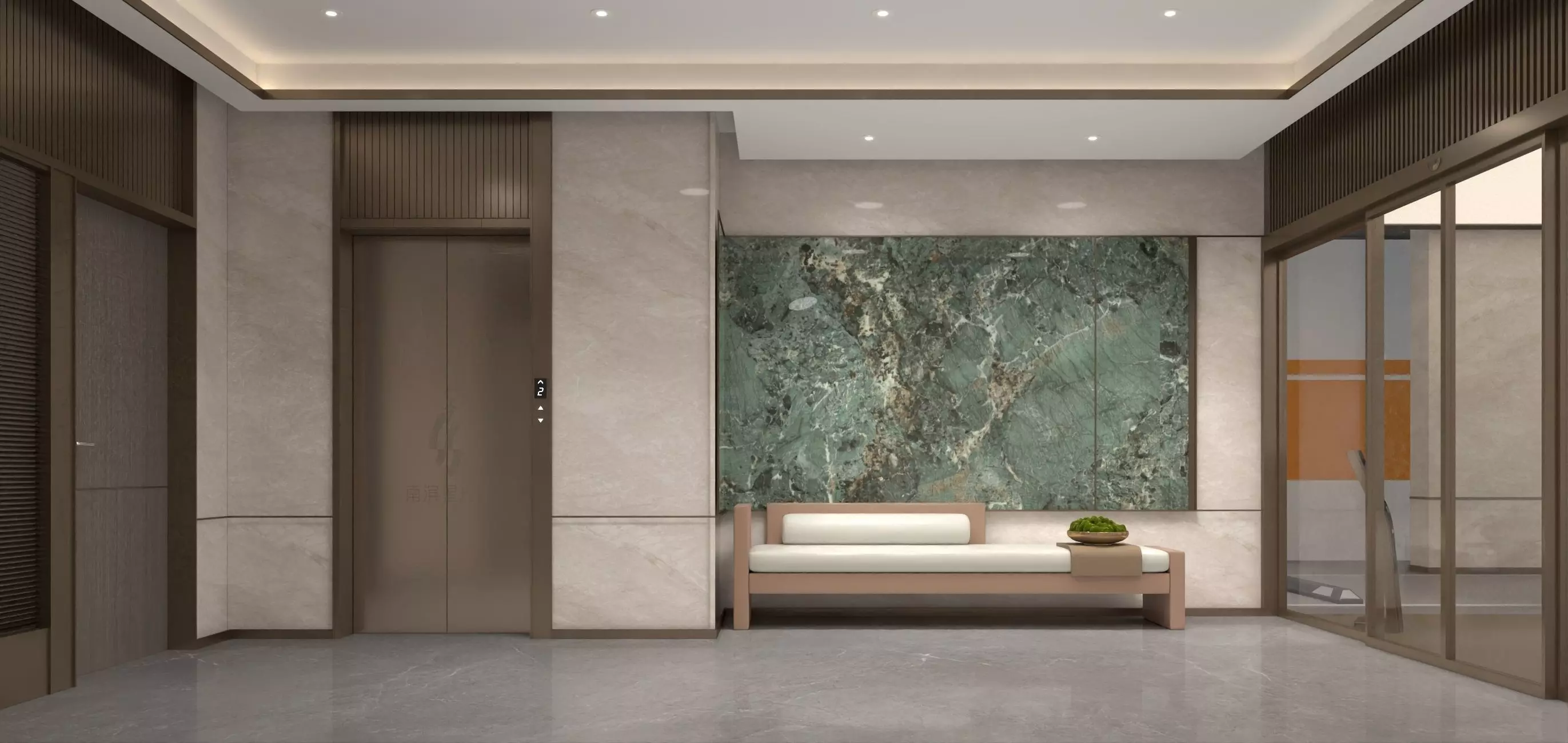 Modern Luxury Car Park - Garage 3D model_2