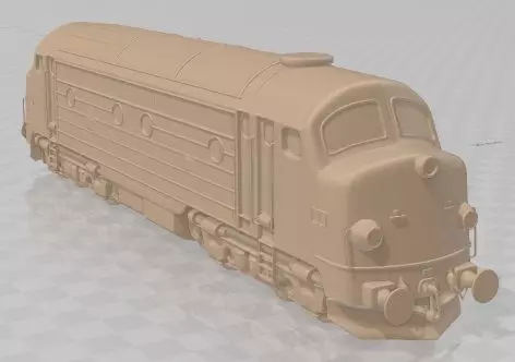 Locomotive - DSB Class MY Printable 3D print model_2