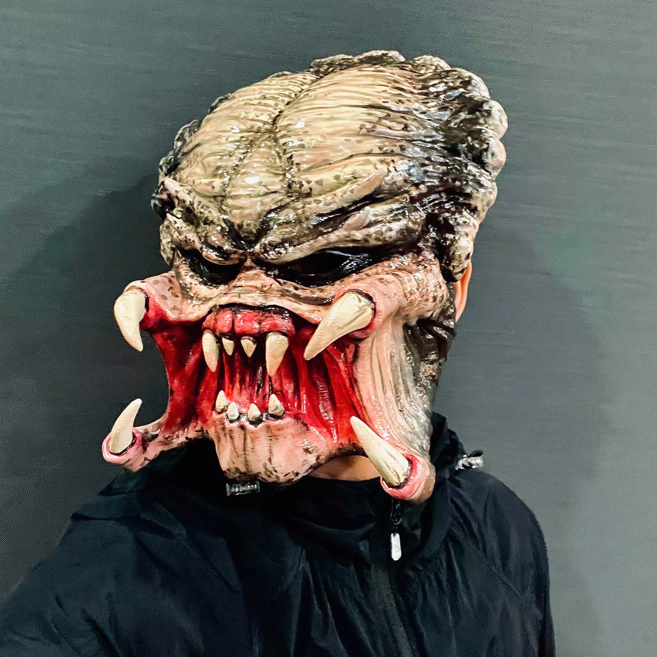 The Predator Mask Decor Wearable - Halloween cosplay 3D print model_3