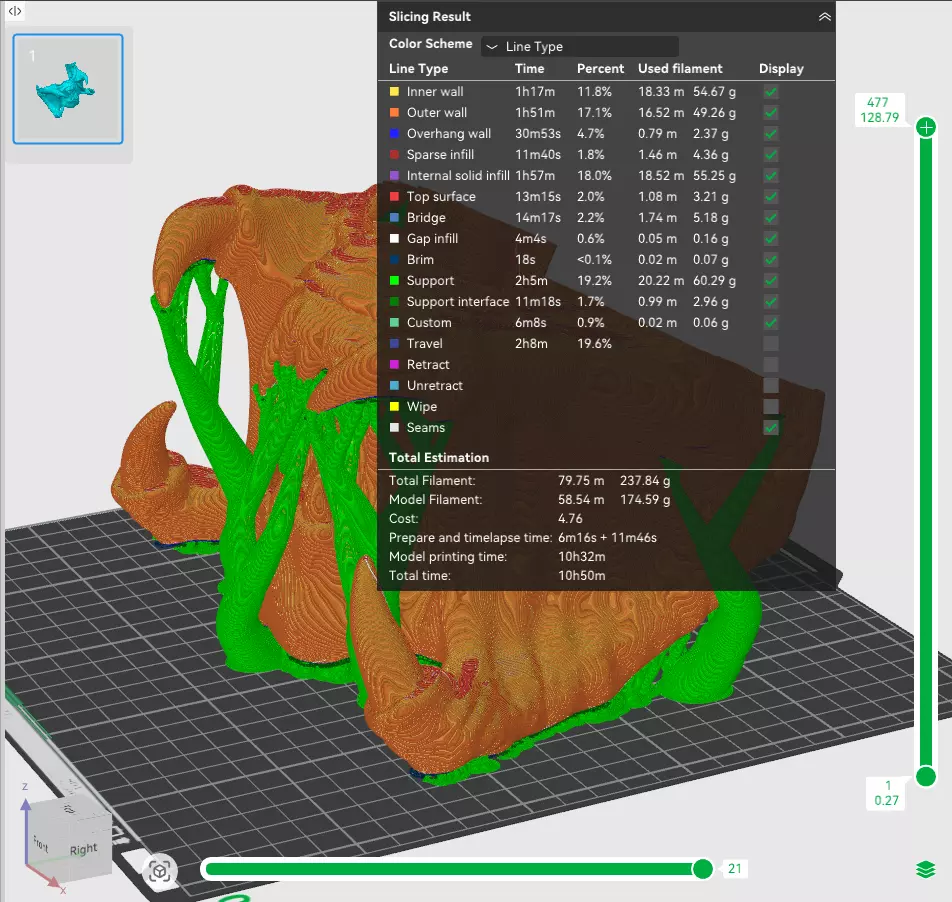 The Predator Mask Decor Wearable - Halloween cosplay 3D print model_18