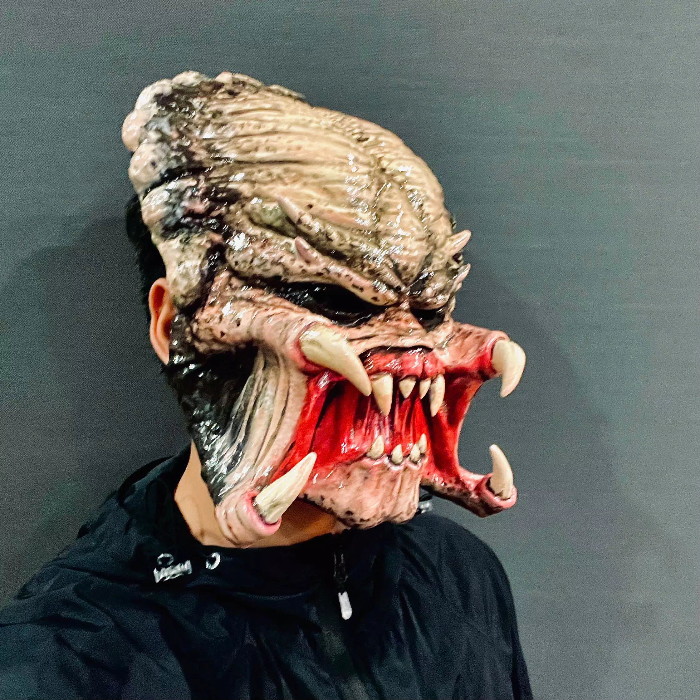 The Predator Mask Decor Wearable - Halloween cosplay 3D print model_4