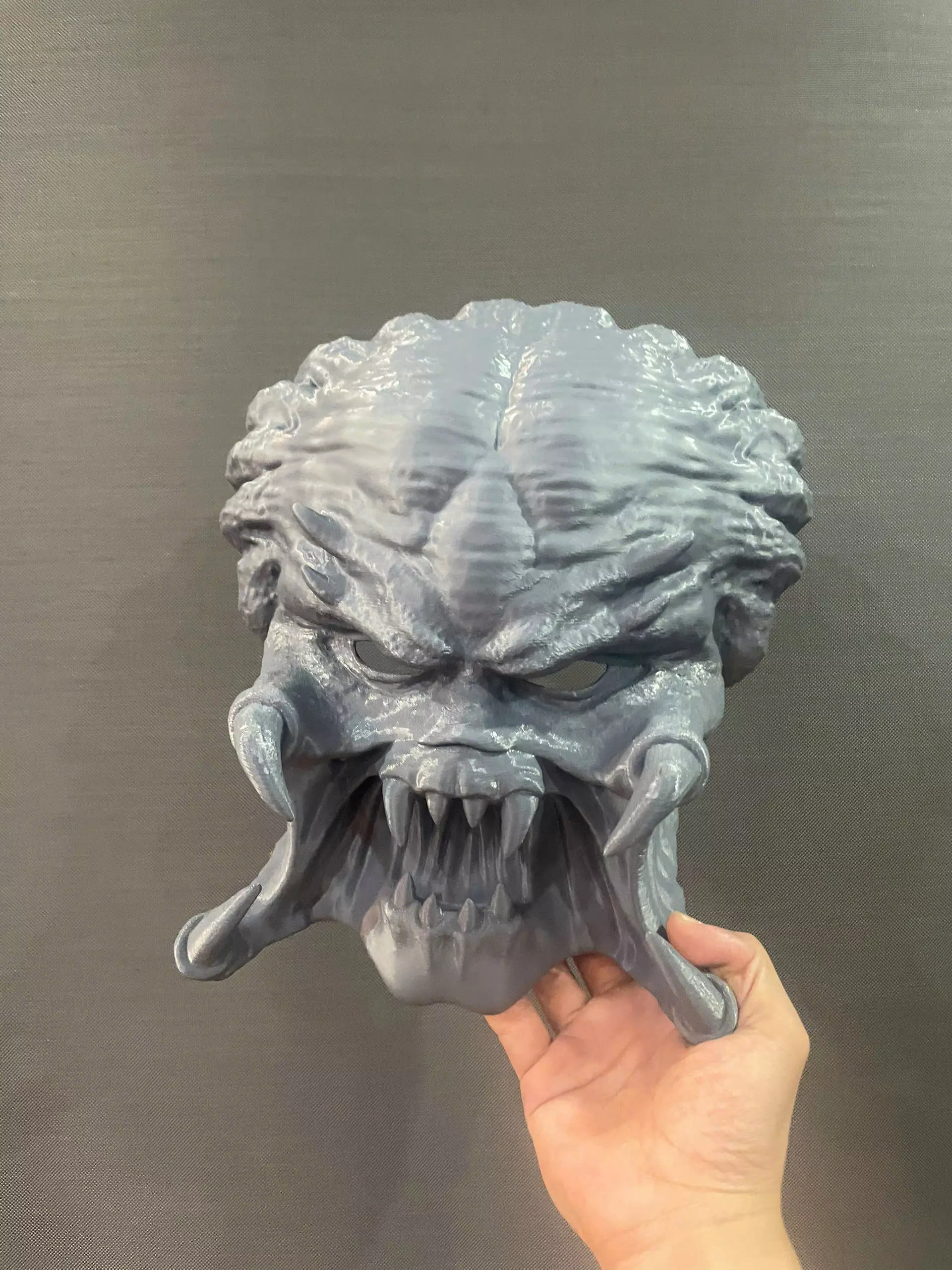 The Predator Mask Decor Wearable - Halloween cosplay 3D print model_8