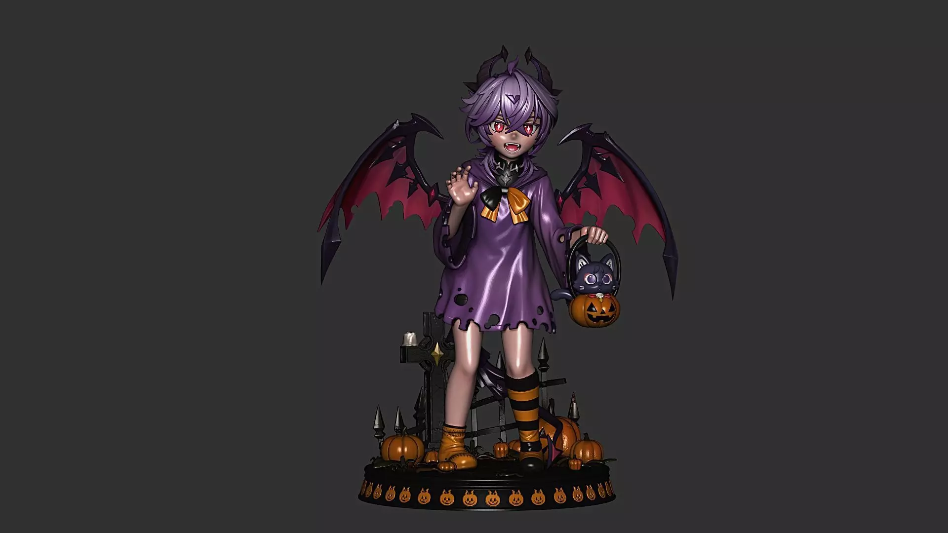 Genshin Impact Halloween 3D print model_10