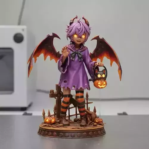 Genshin Impact Halloween 3D print model Genshin Impact Halloween 3D print model