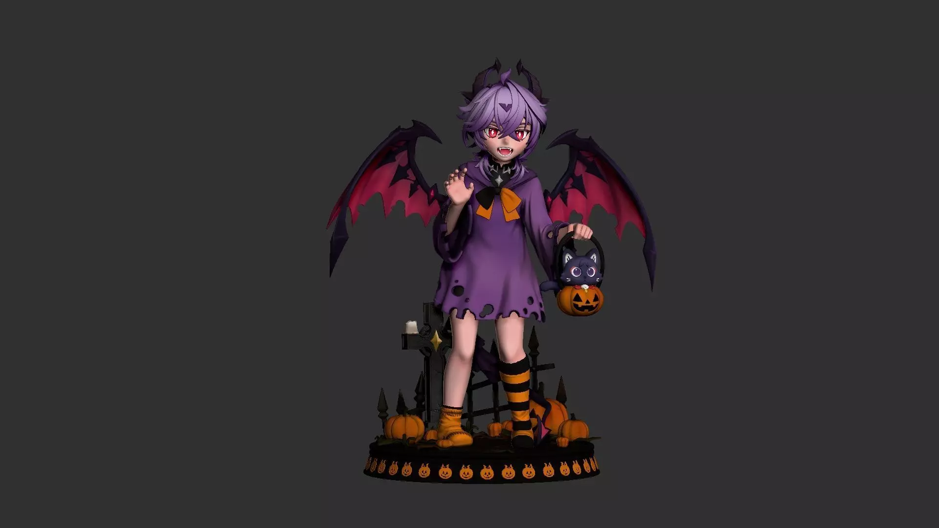 Genshin Impact Halloween 3D print model_8