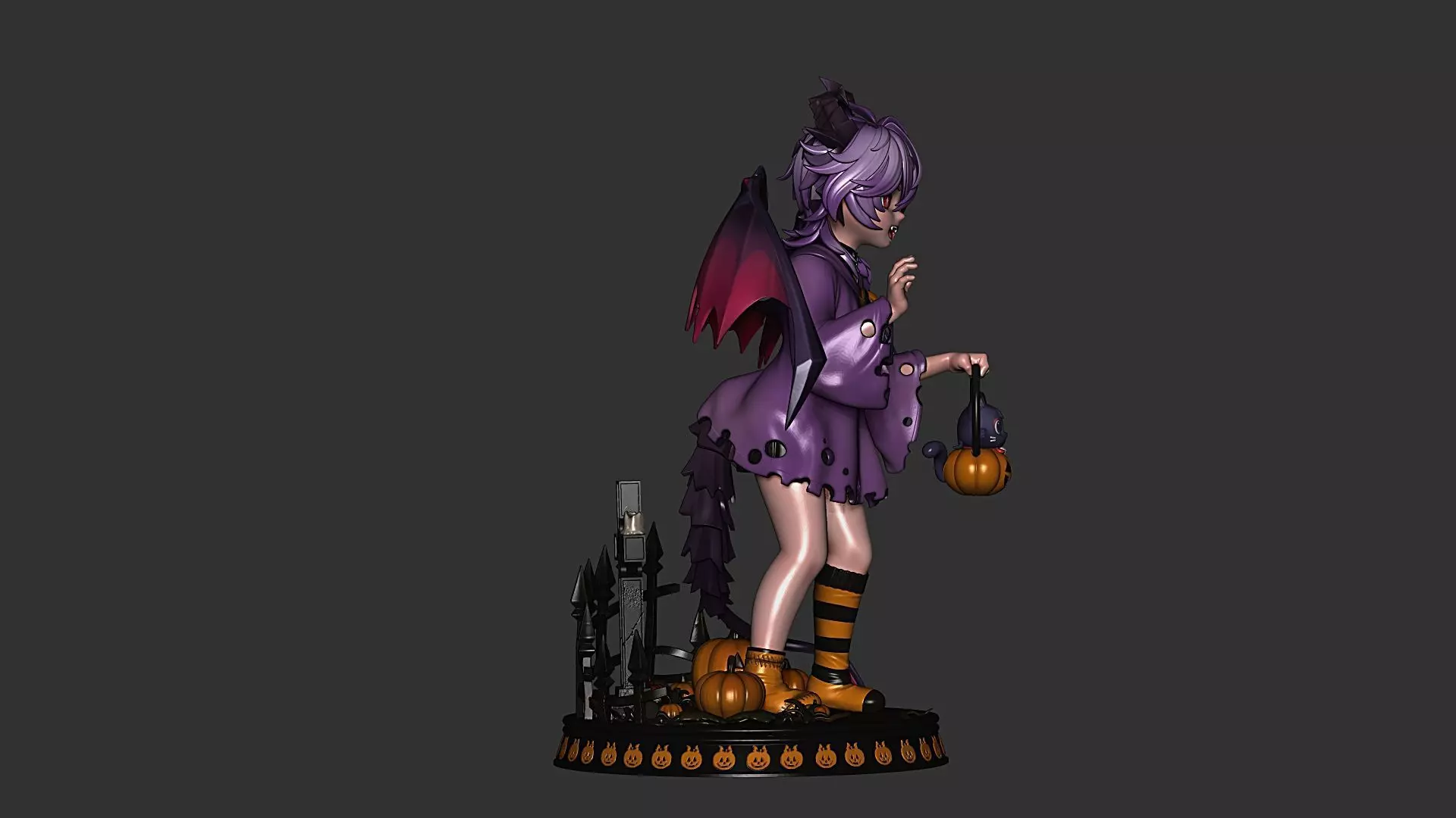 Genshin Impact Halloween 3D print model_11