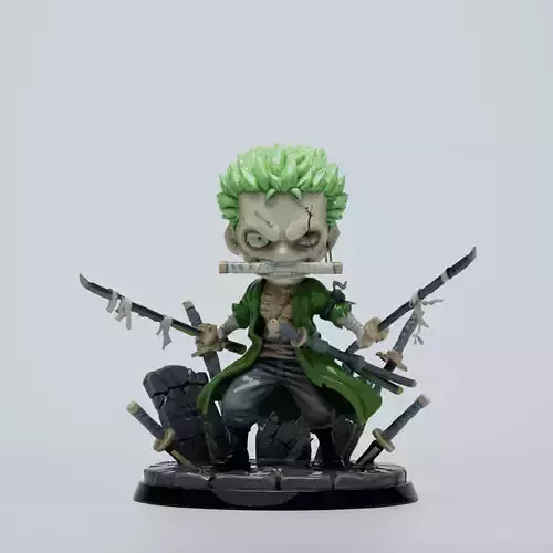 Zoro Halloween Edition  3D print model